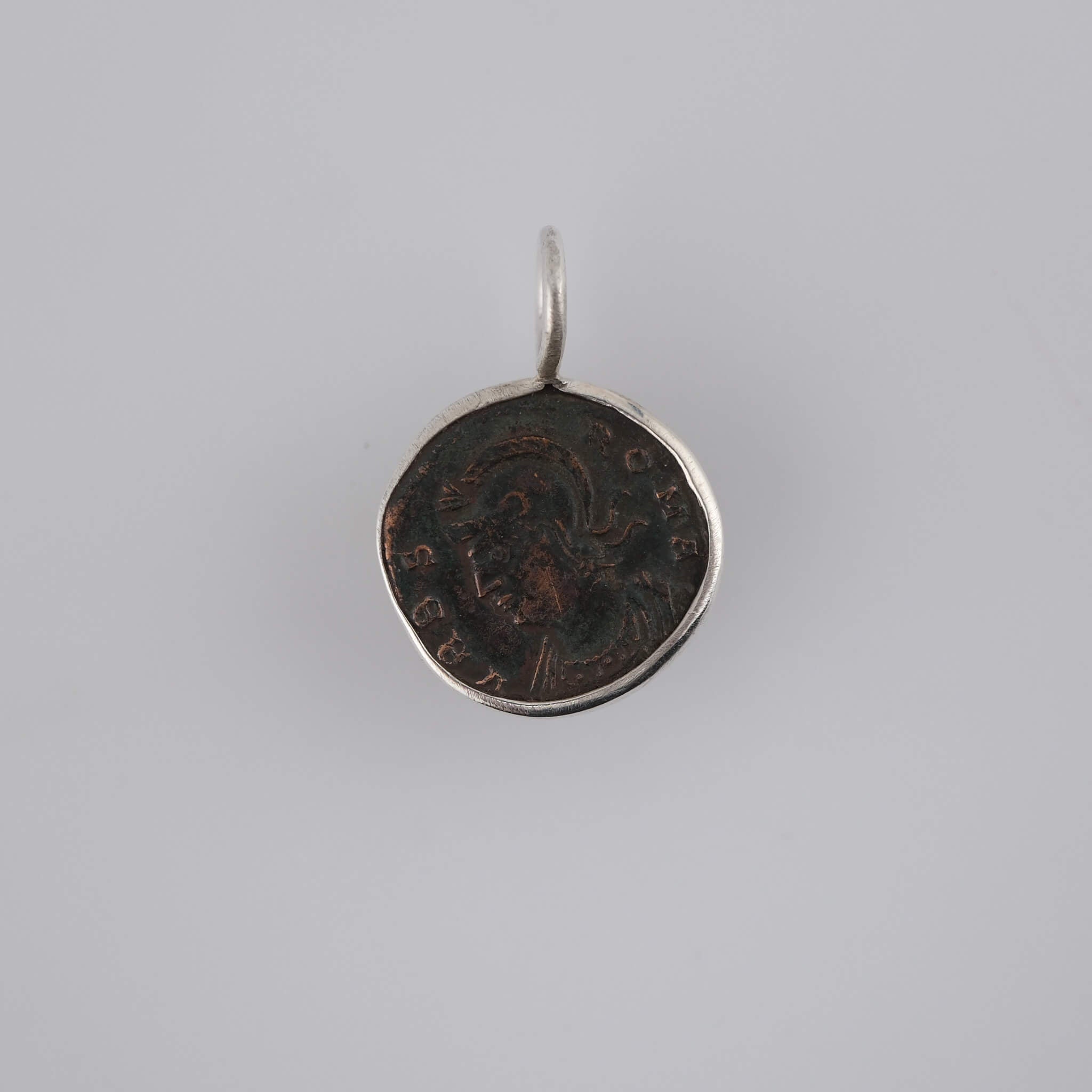 Rome’s Origin Story – Constantine I Commemorative Follis Pendant in Sterling Silver