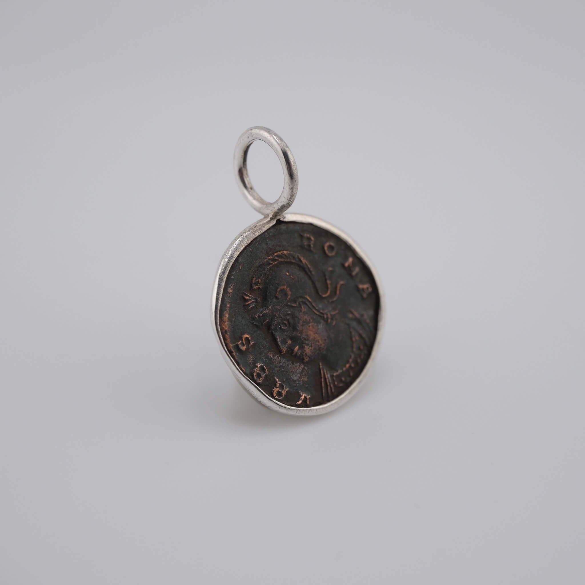 Rome’s Origin Story – Constantine I Commemorative Follis Pendant in Sterling Silver