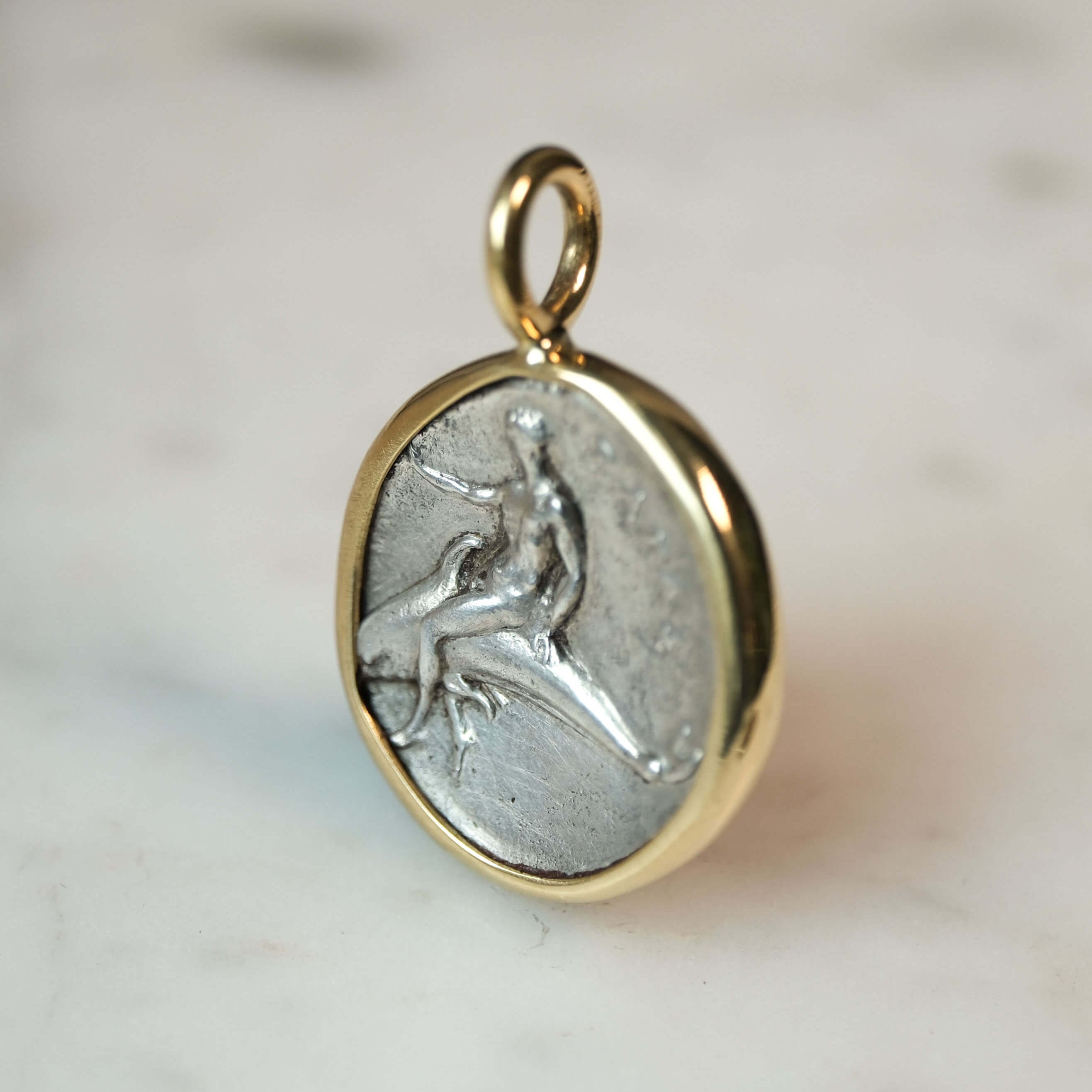 Tarentum Silver Nomos Rider & Taras on Dolphin (c. 280–272 BC) #2