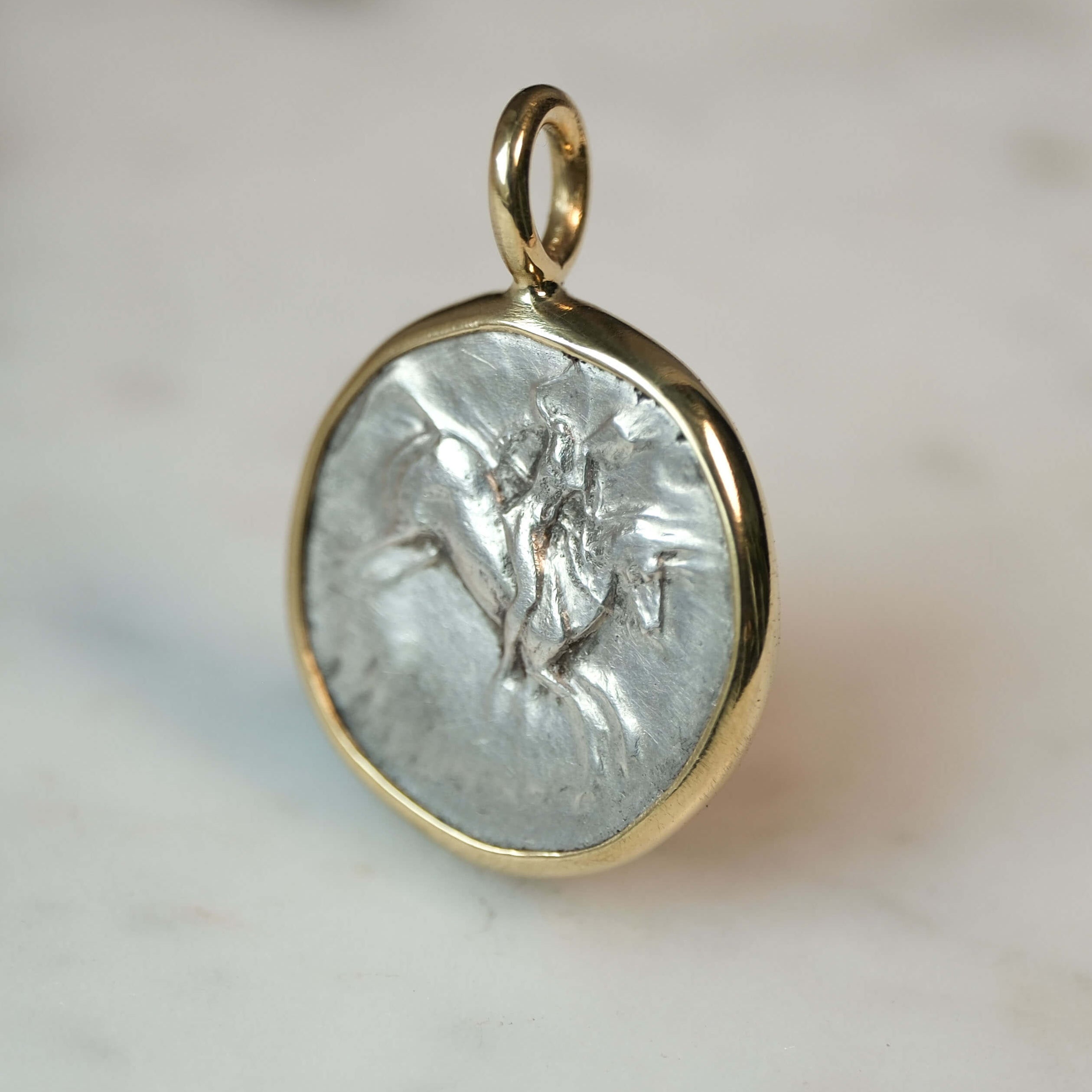 Tarentum Silver Nomos Rider & Taras on Dolphin (c. 280–272 BC) #2