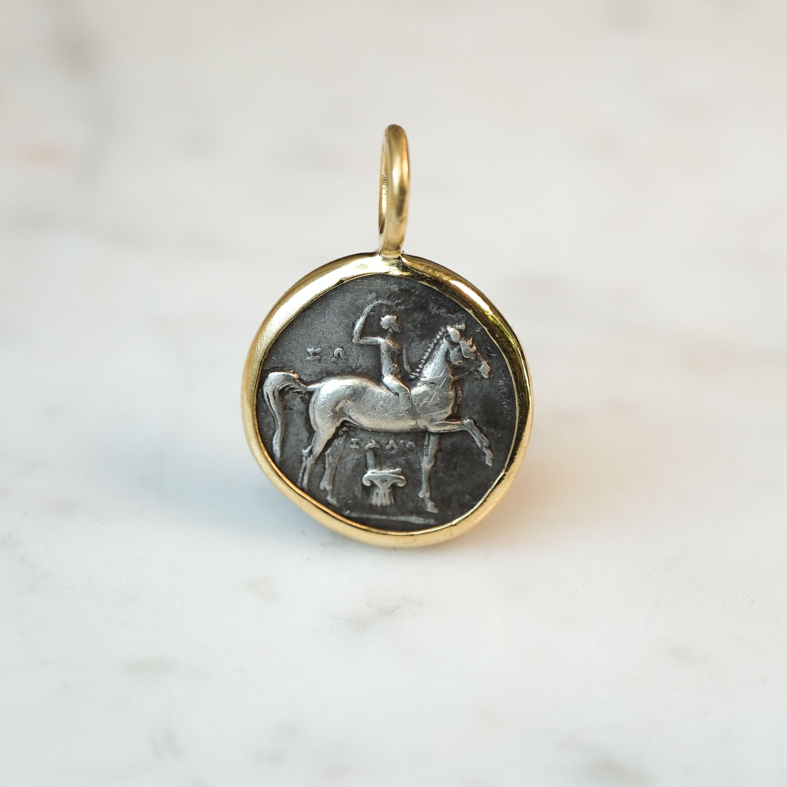 Tarentum Silver Nomos Rider & Taras on Dolphin (c. 280–272 BC)