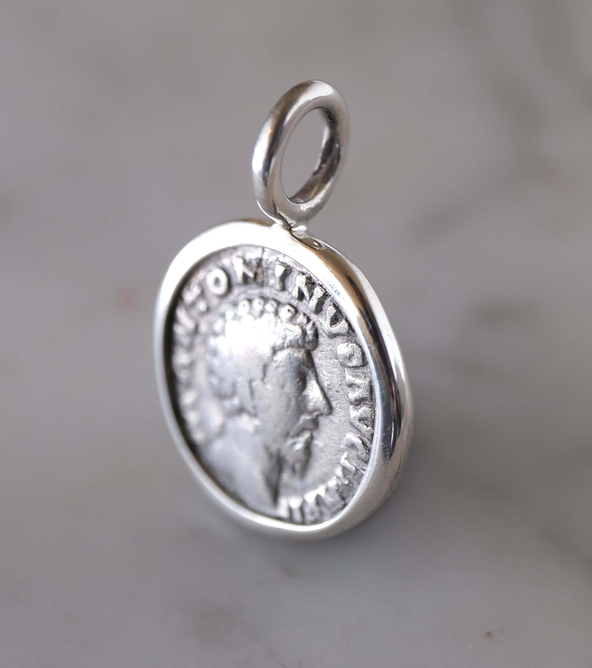 Marcus Aurelius Silver Denarius - Providentia
