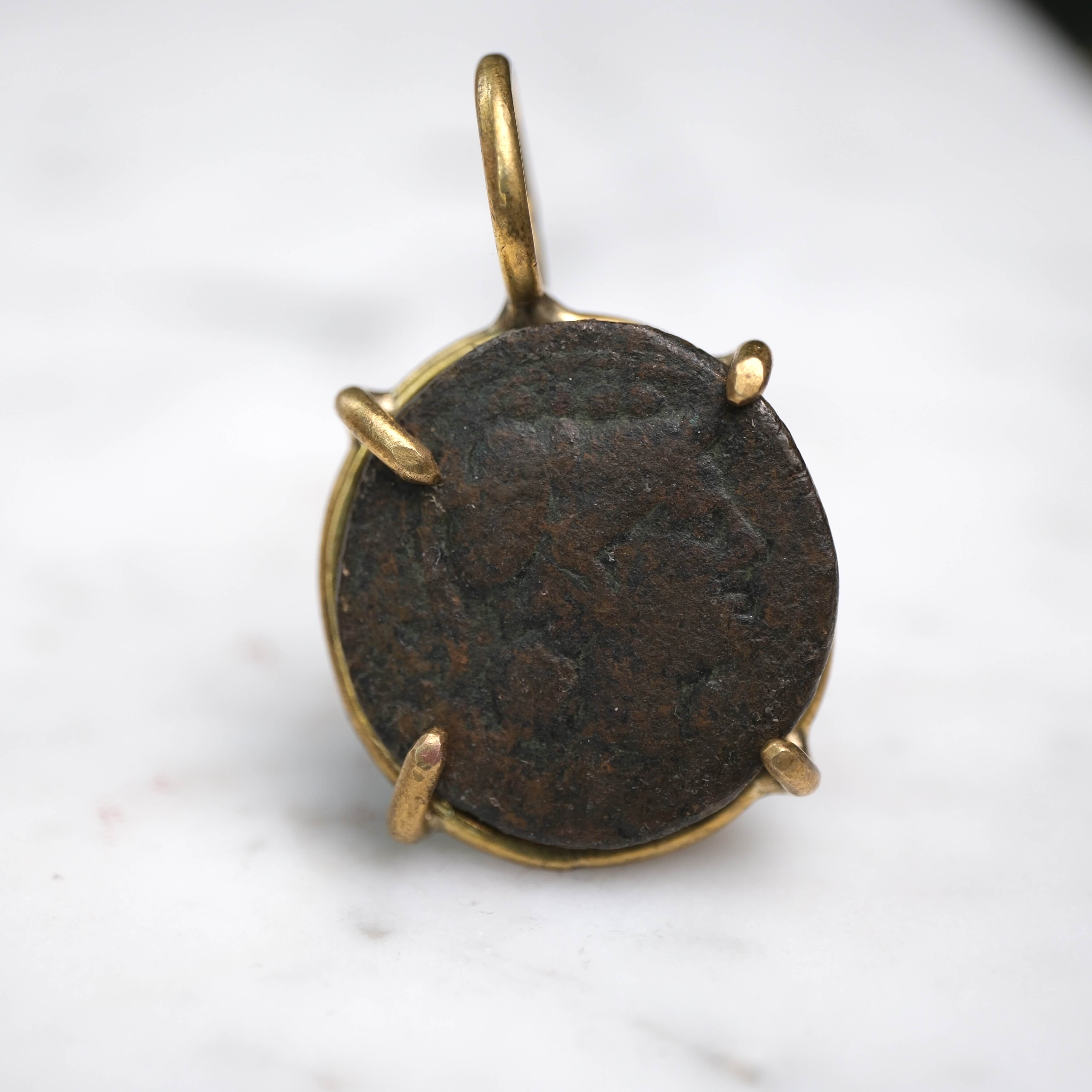 Roman Republic Cast Bronze Coin, South-East Italy (211–210 BC)