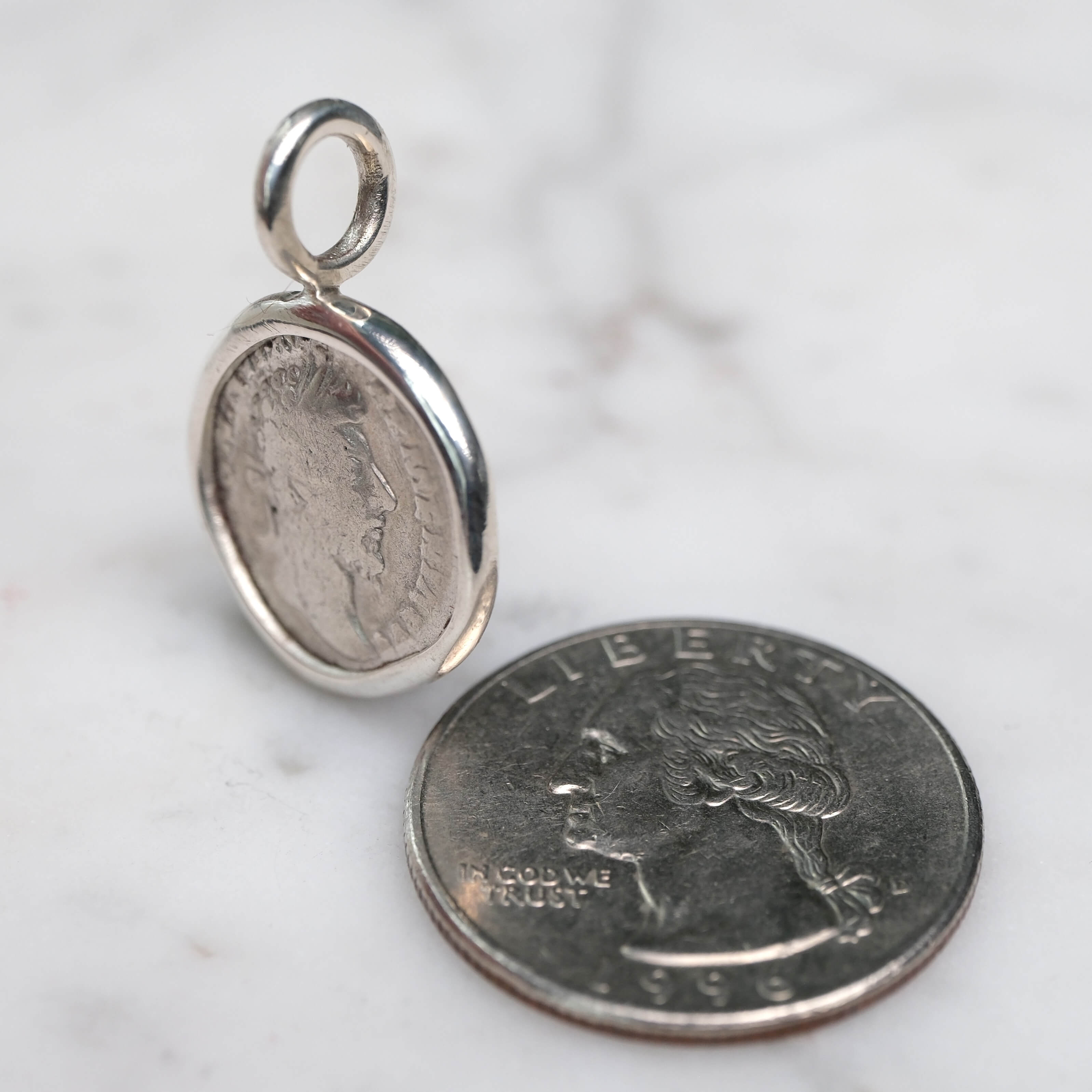 Marcus Aurelius Silver Denarius - Providentia #2