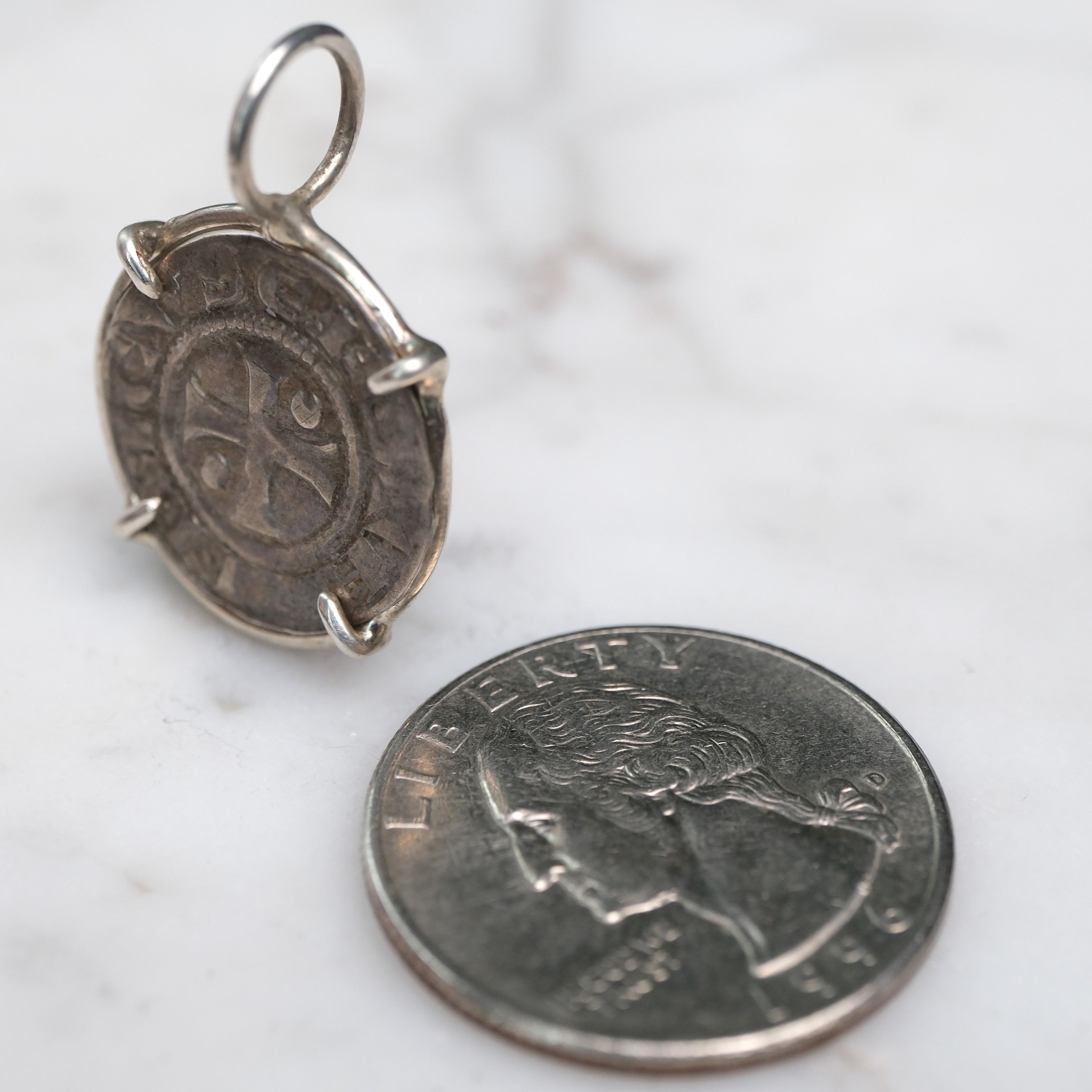 Medieval Silver Denier, Northern or Imperial Italy (11th–12th Century)