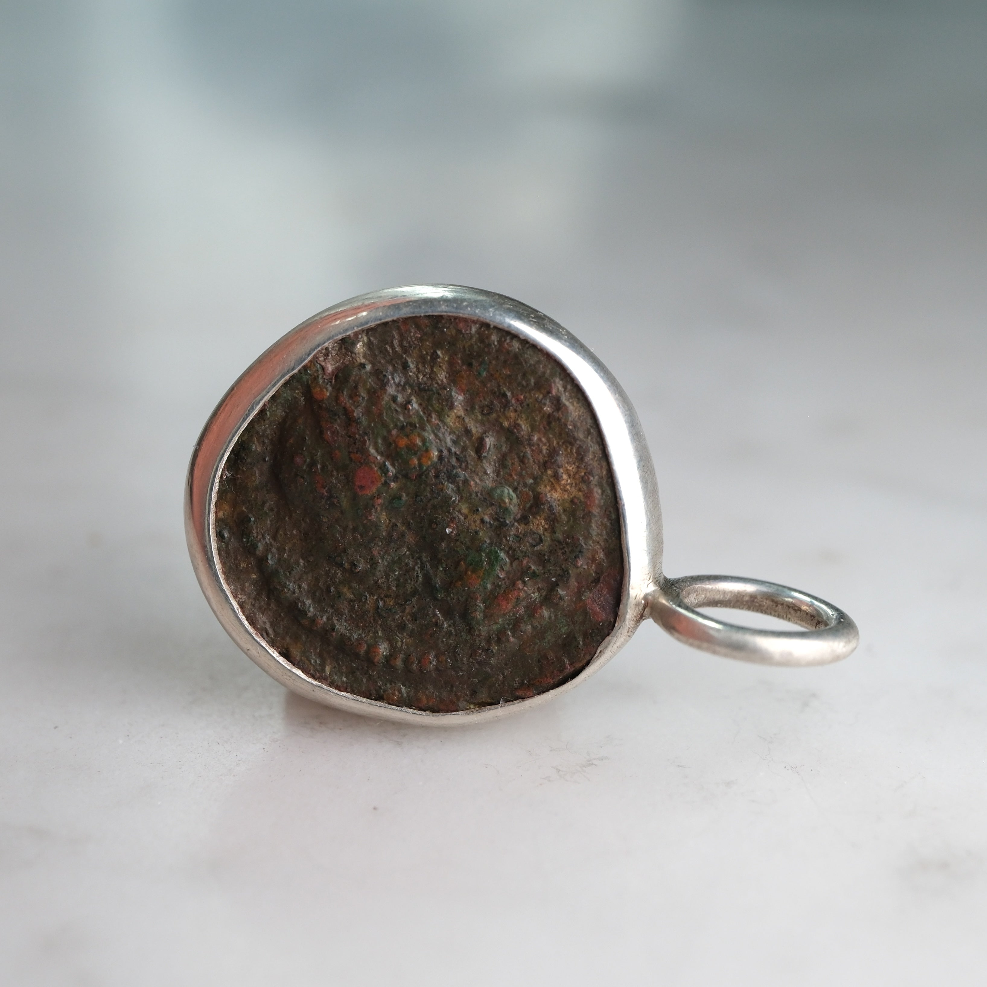 Roman Provincial Bronze - S C Across Field