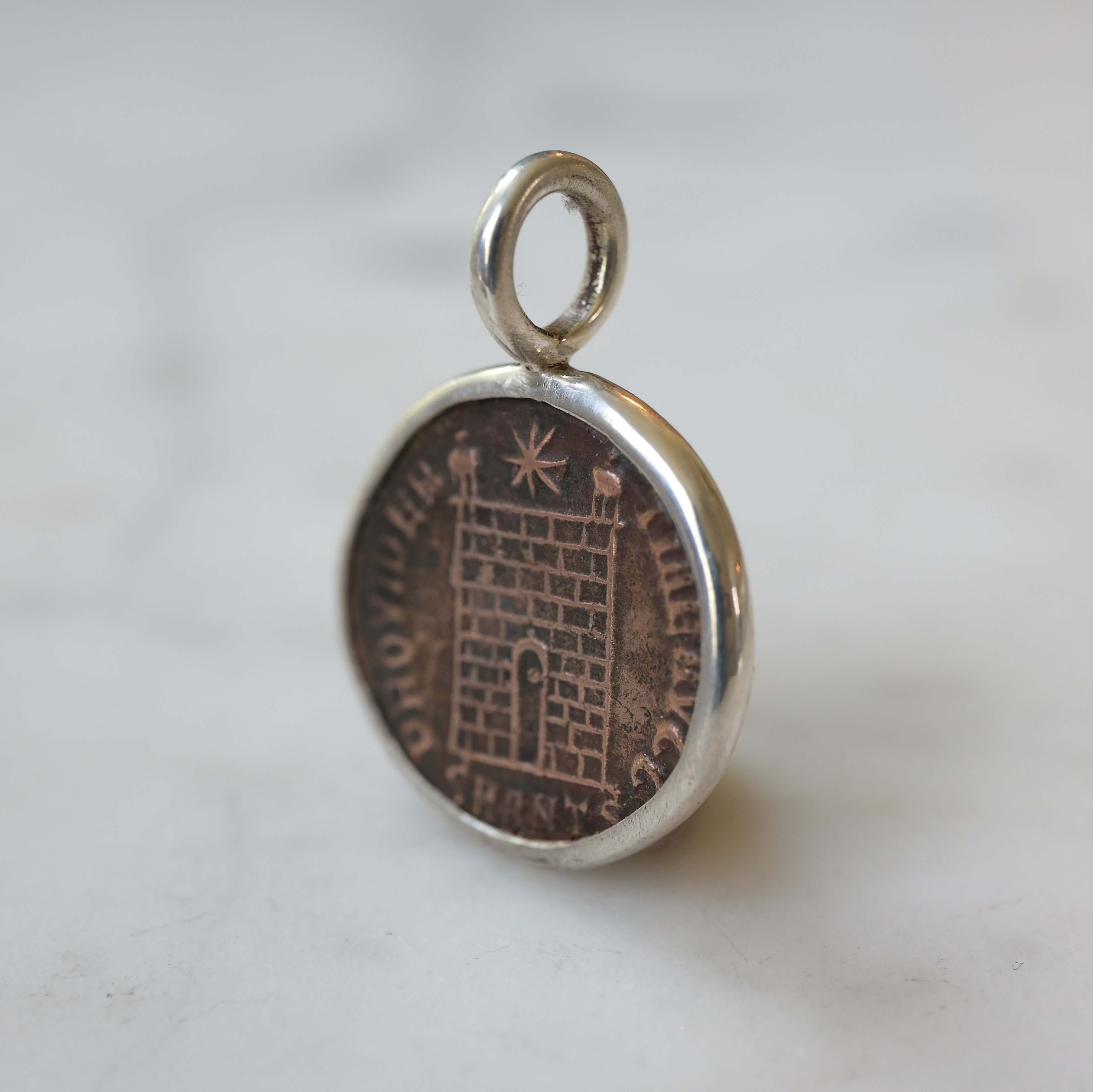 Constantine I Campgate Silvered Bronze