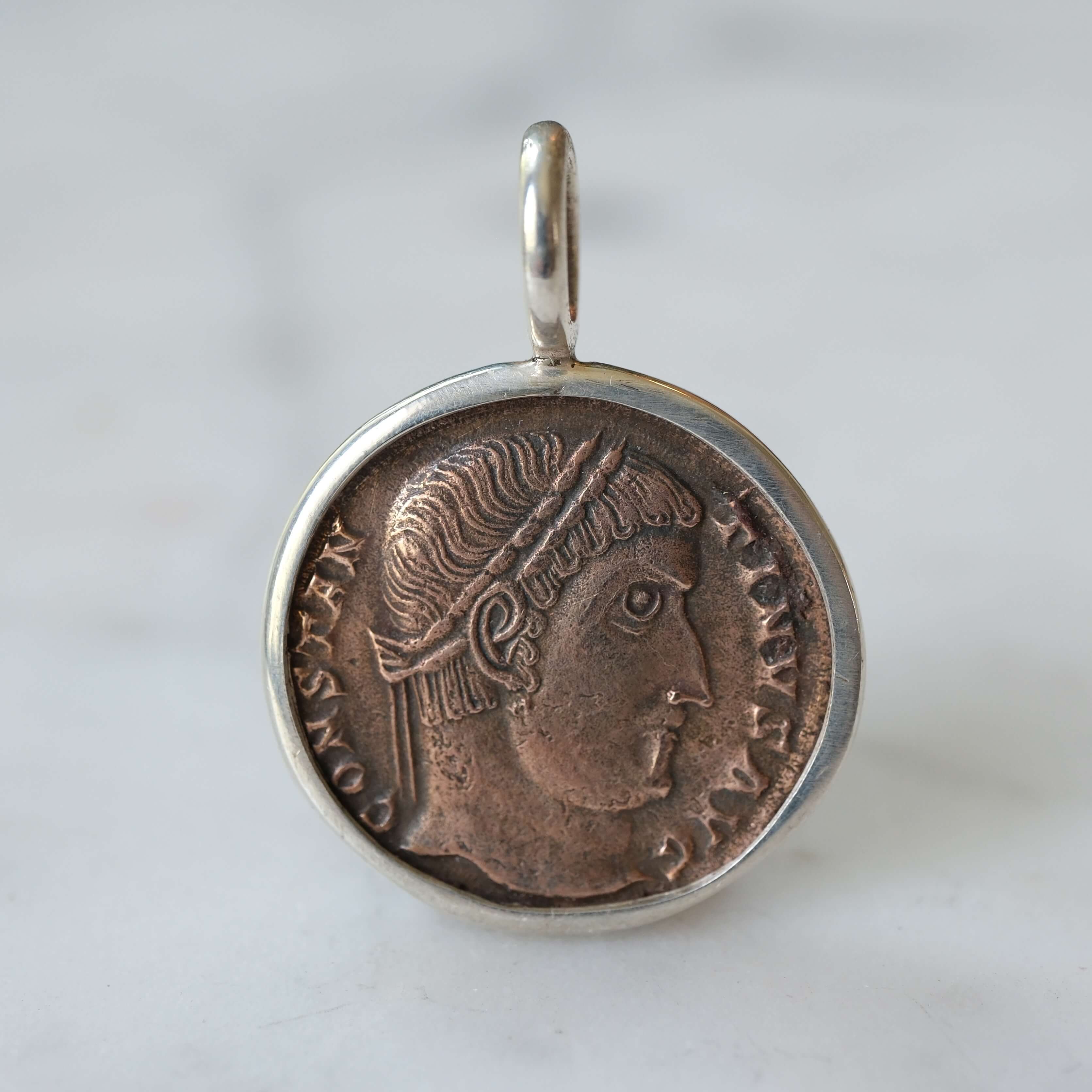 Constantine I Campgate Silvered Bronze