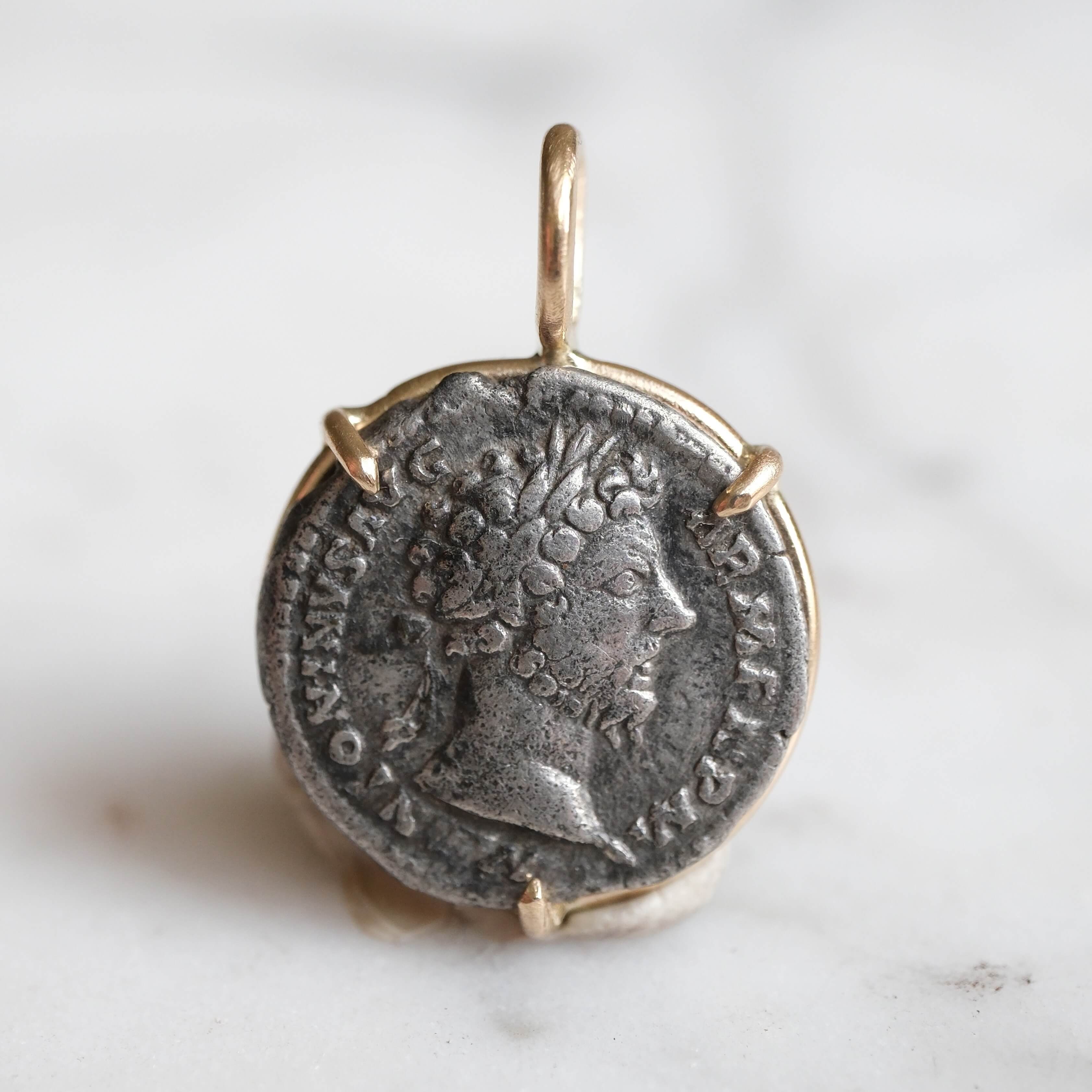 Marcus Aurelius & Mars — 14k Gold