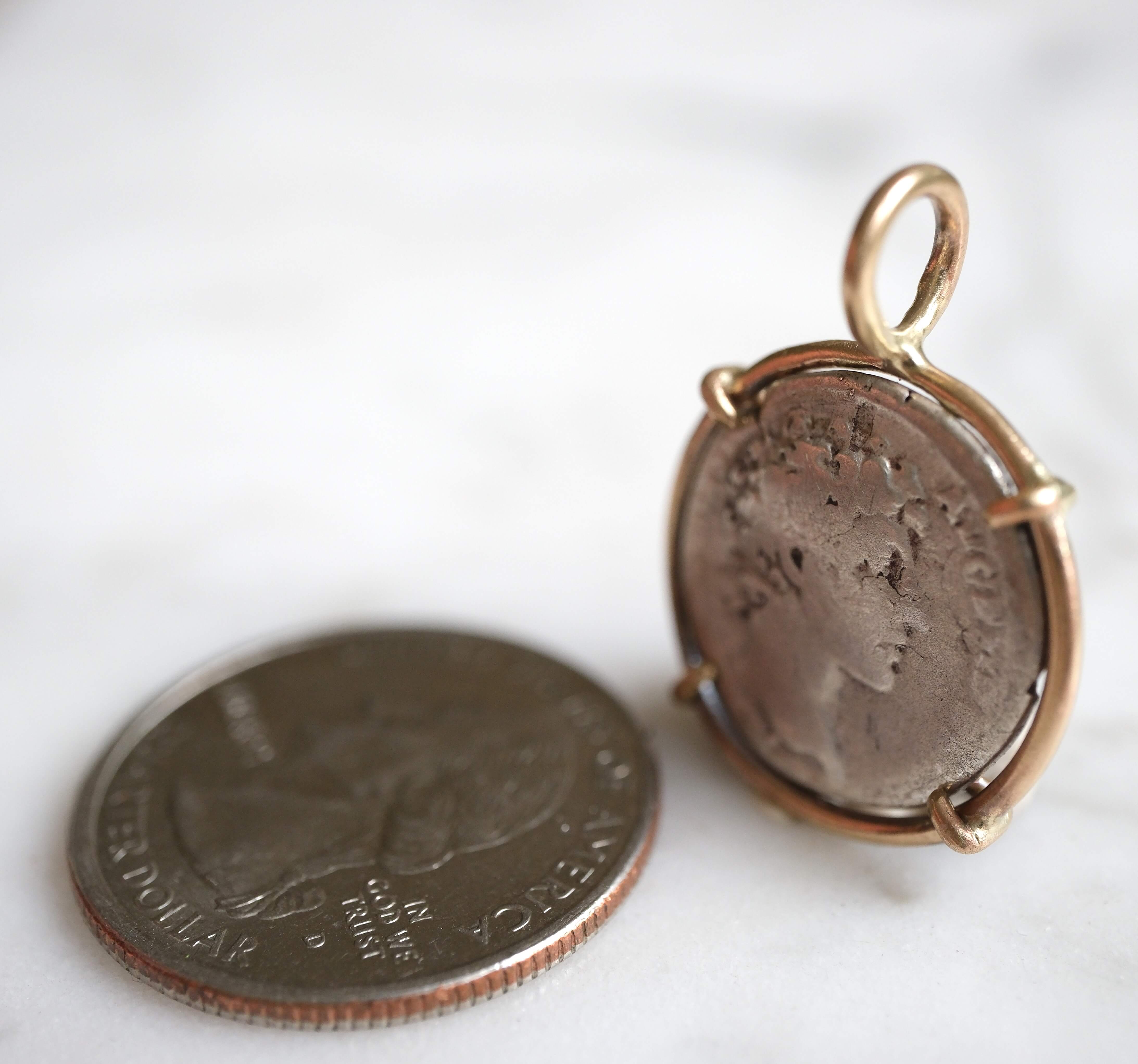 Young Marcus Aurelius — 14k Gold