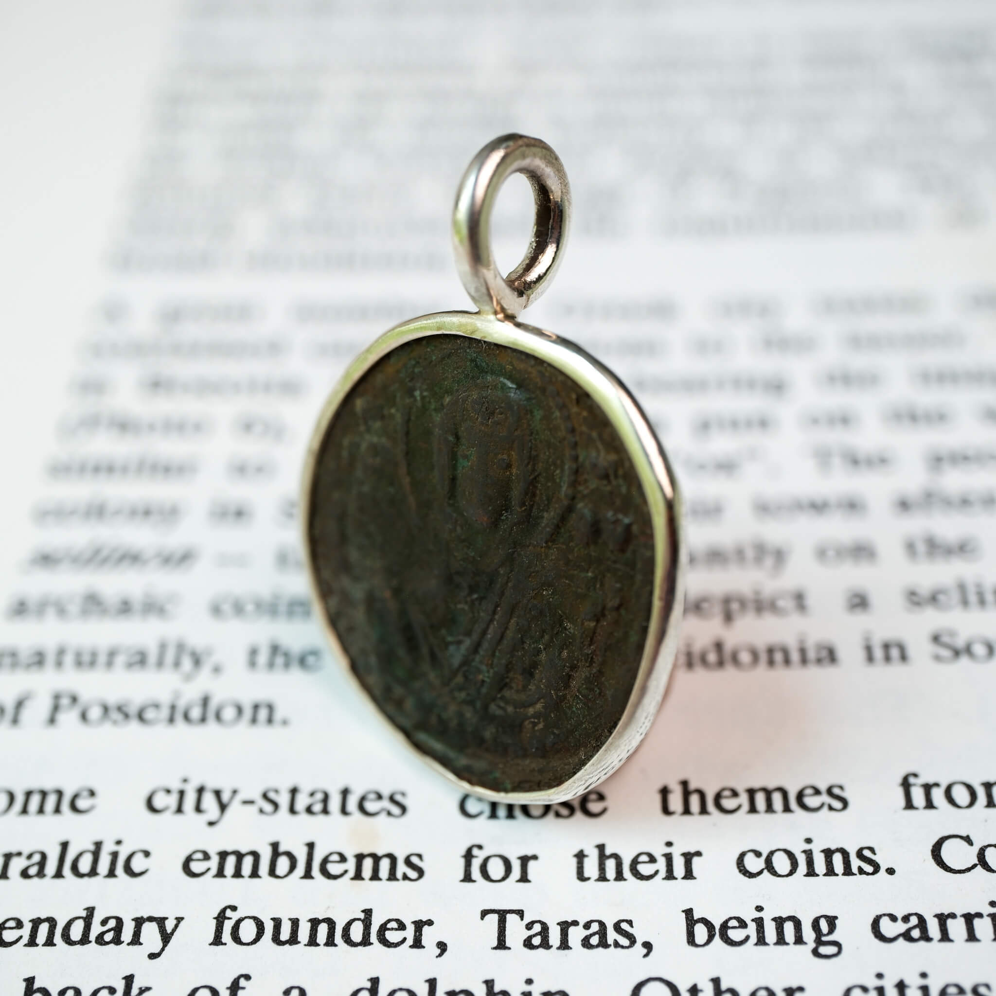 Byzantine Christ Portrait in Silver