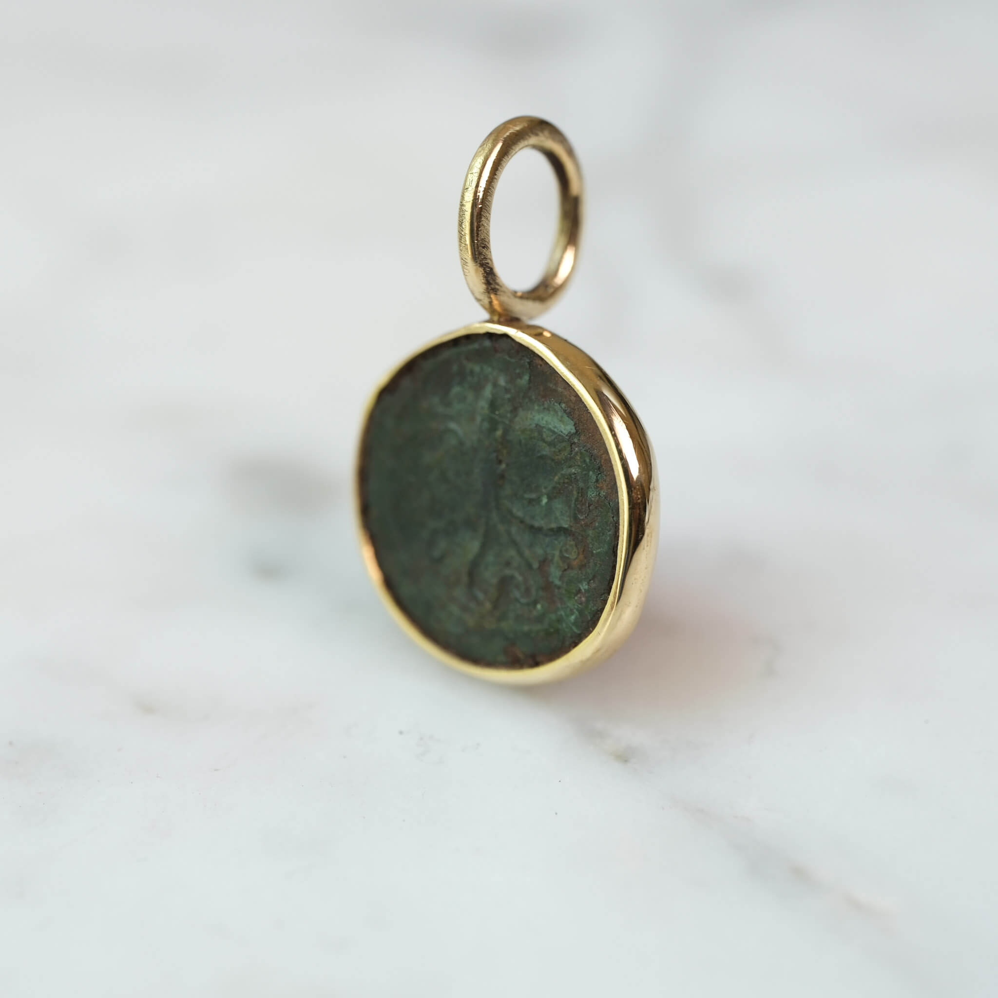 Syracuse Octopus Pendant in Gold