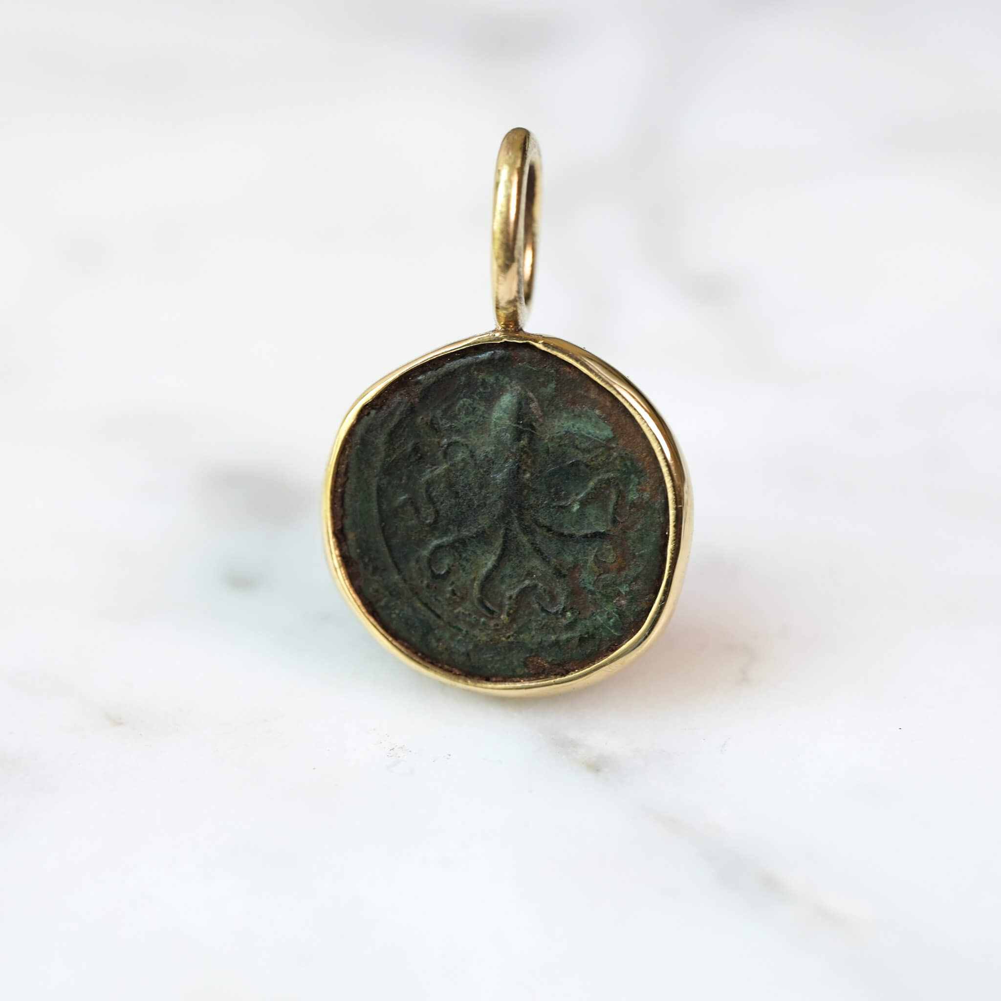Syracuse Octopus Pendant in Gold
