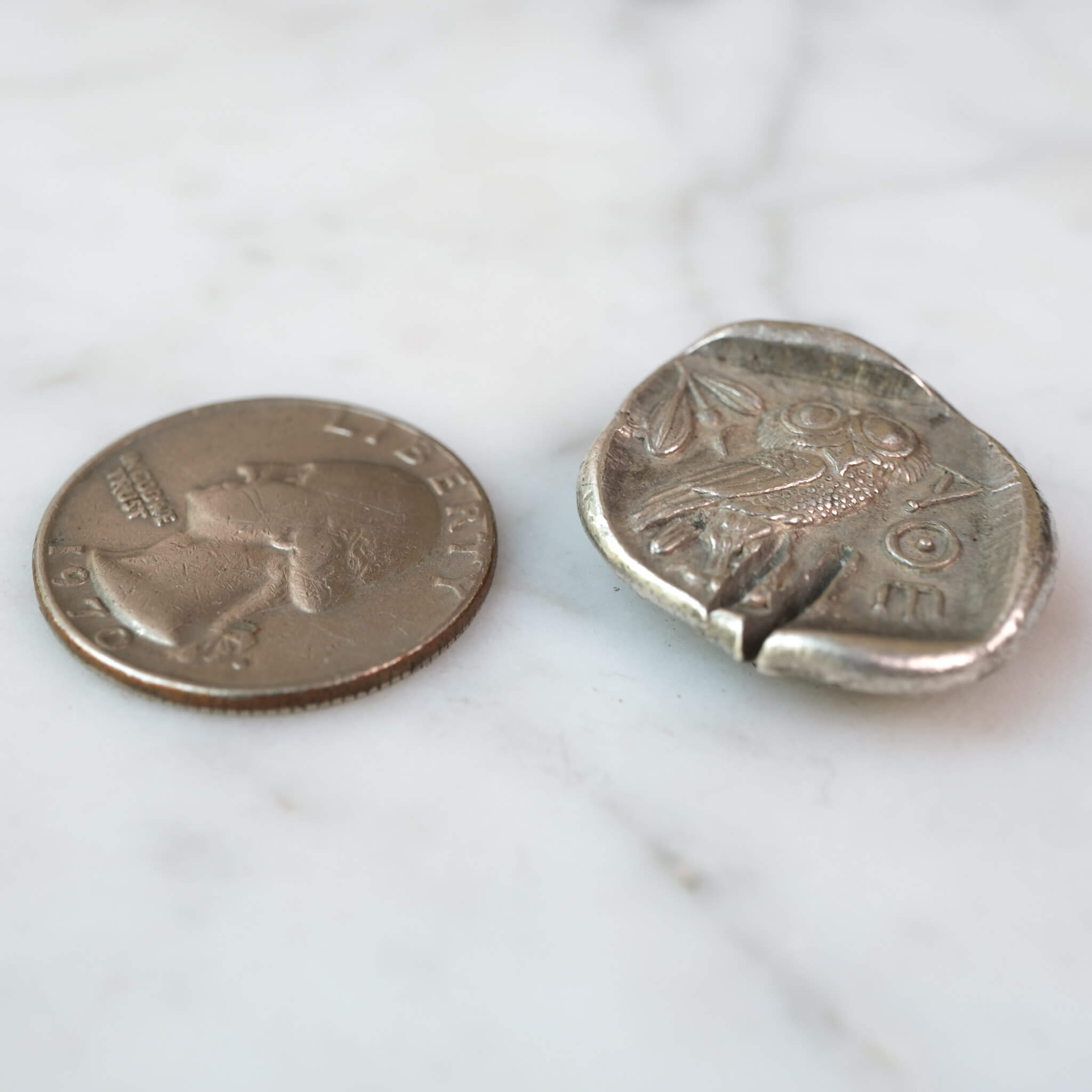 Custom Order – Athenian Owl Silver Tetradrachm