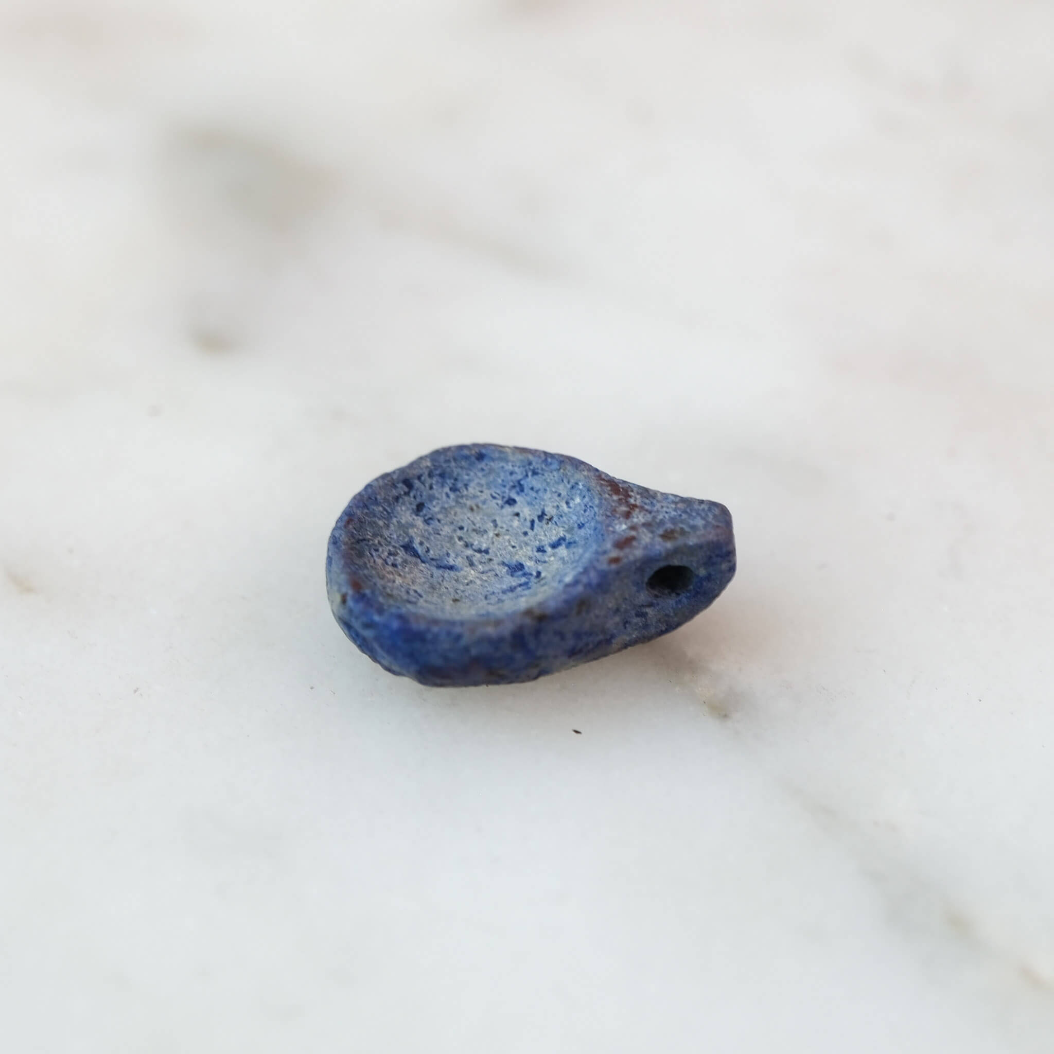 Custom Order – Bactrian Lapis Lazuli Bead Pendant #1 (c. 300 BC) (Approx. 3 weeks)