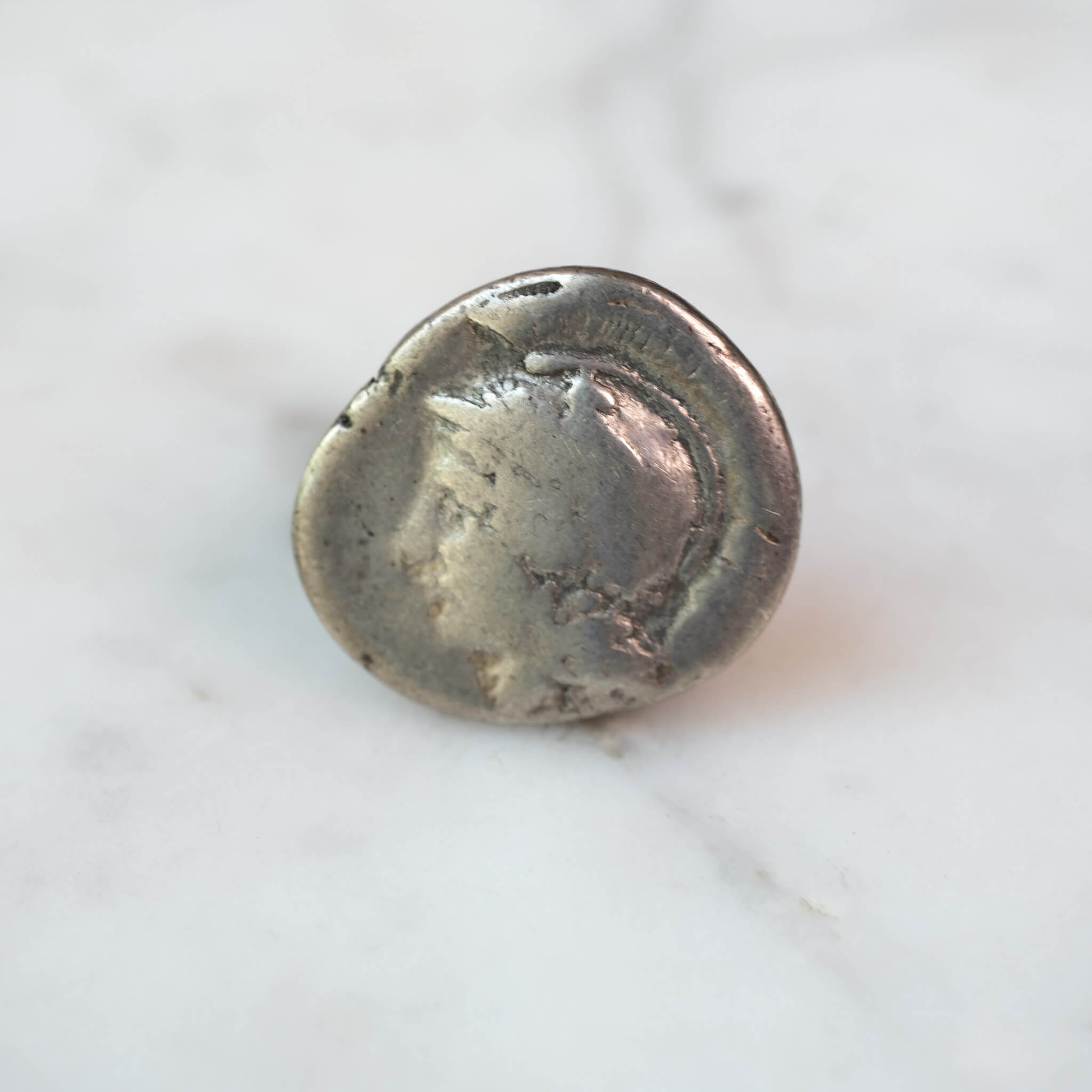 Custom Order – Hyrianoi Silver Didrachm Pendant