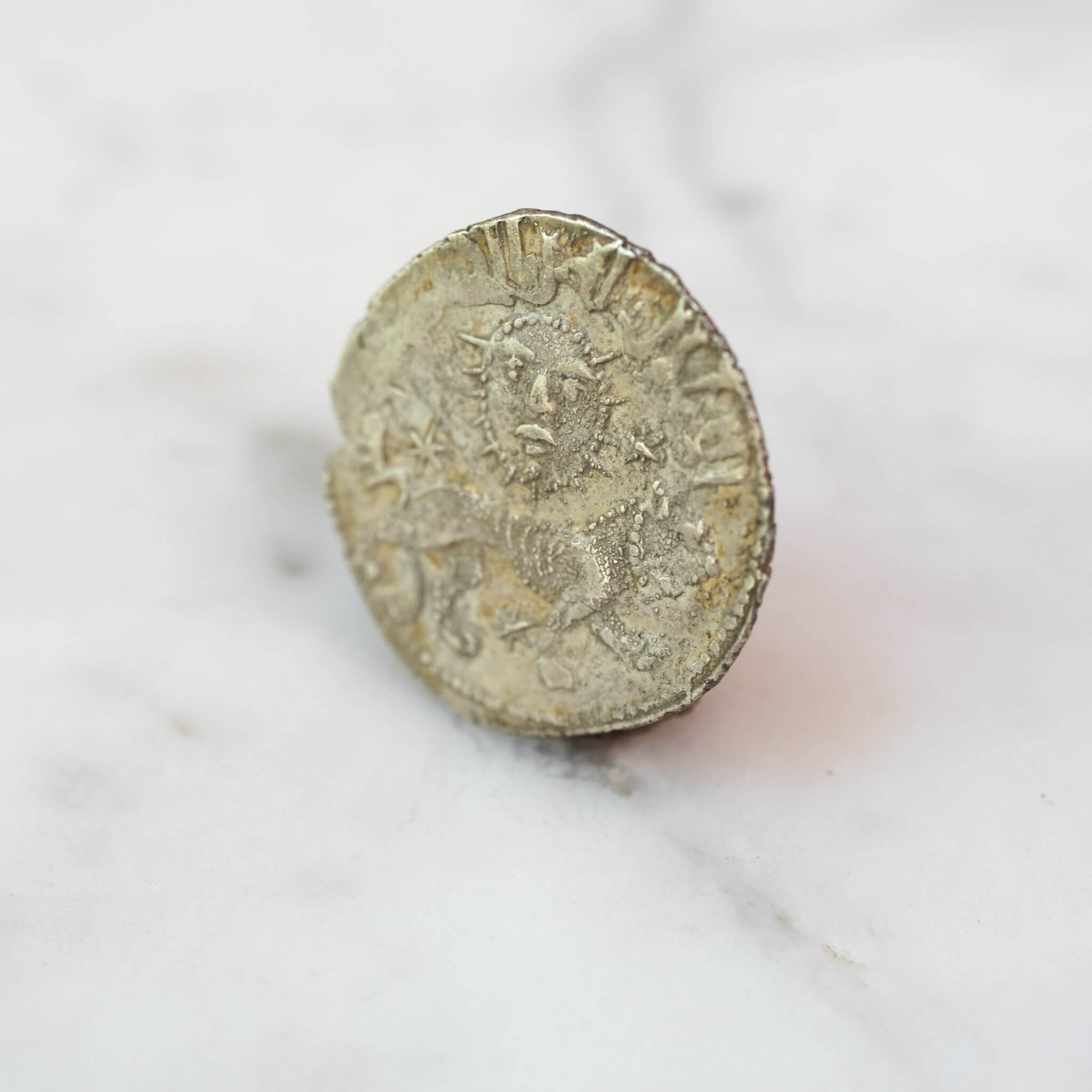 Custom Order – Seljuk Rum Silver Dirham Pendant with Lion & Sun (Approx. 3 weeks)