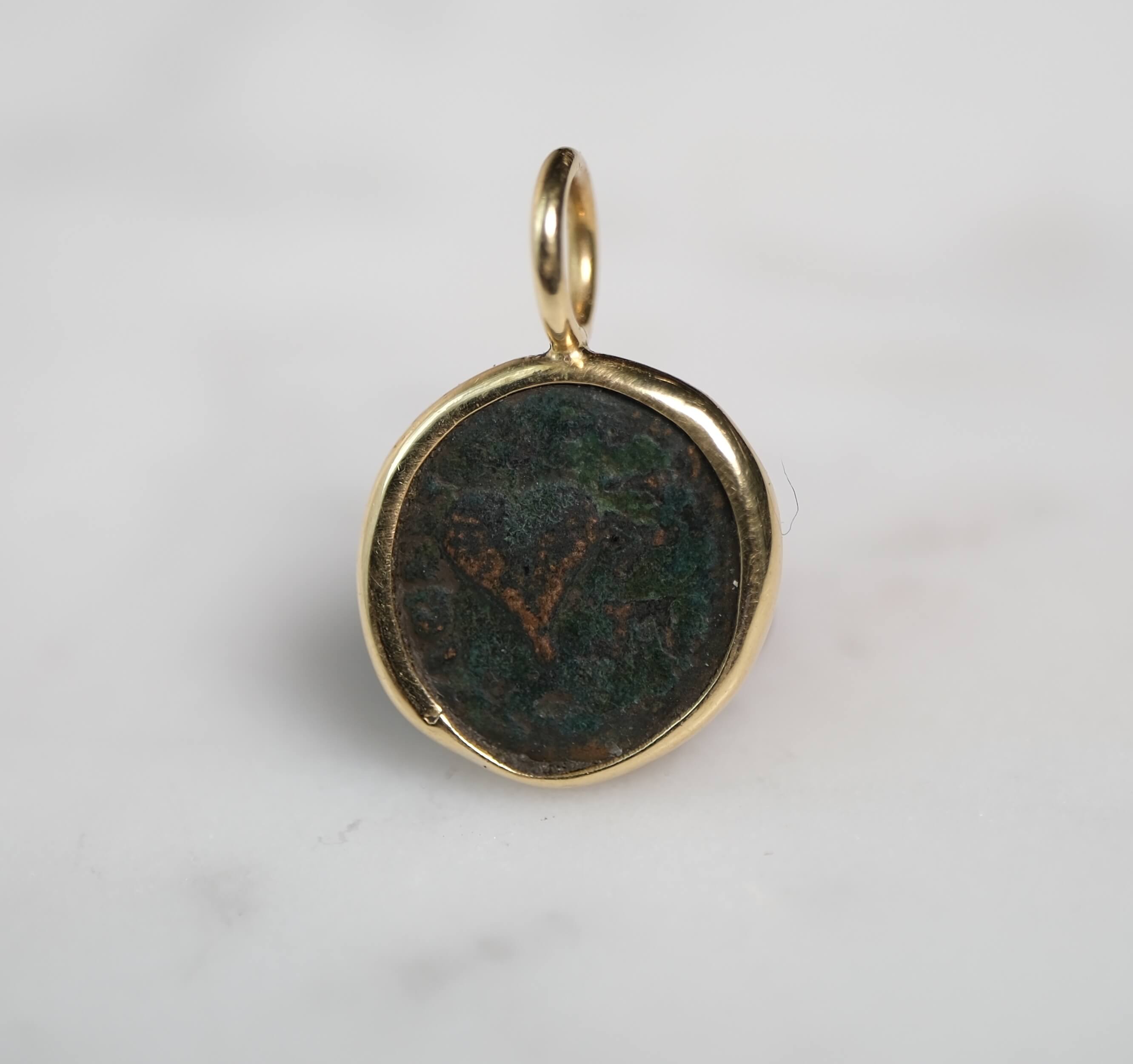 Herod Archelaus – Bronze "Heart" in Gold