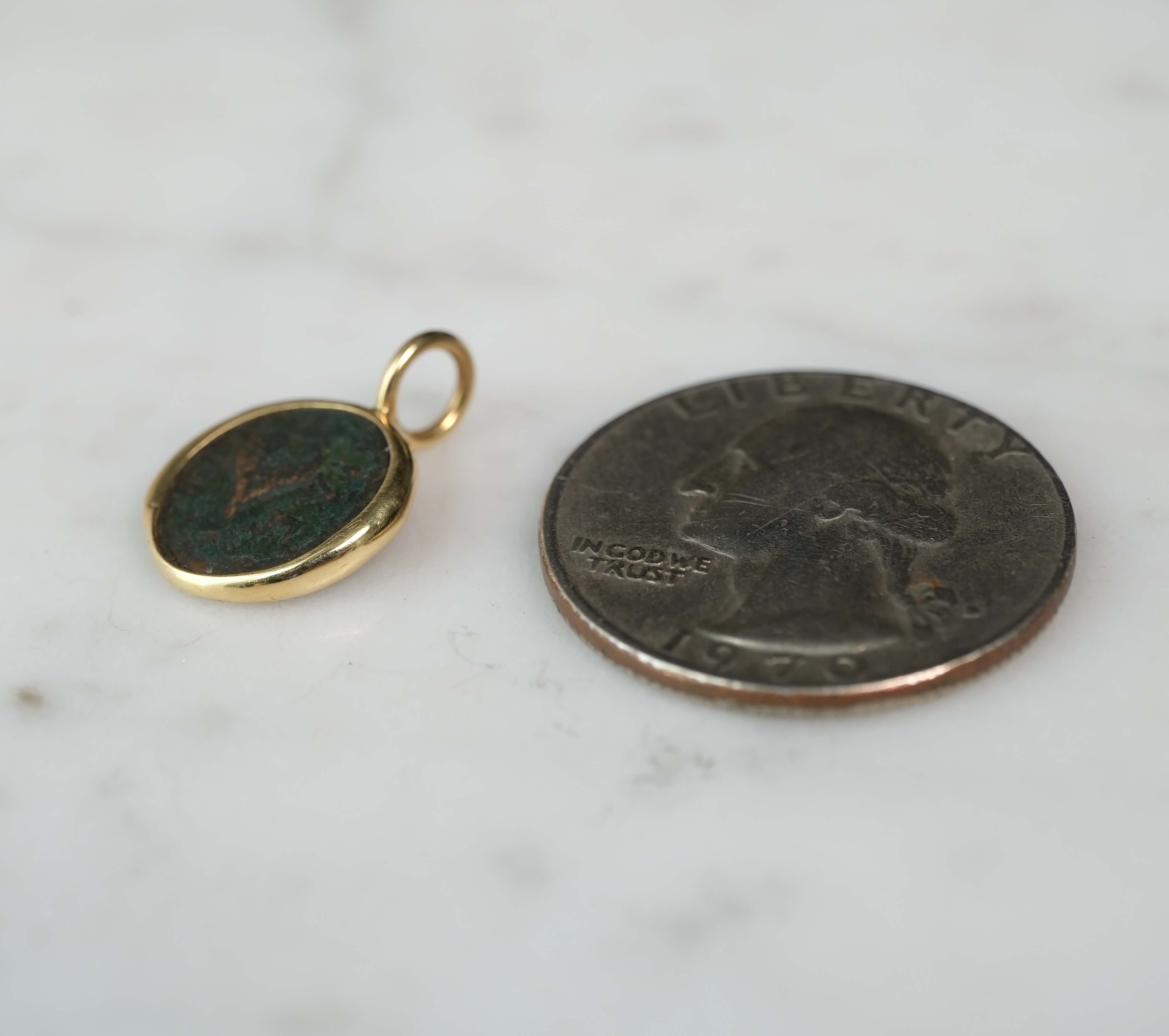 Herod Archelaus – Bronze "Heart" in Gold