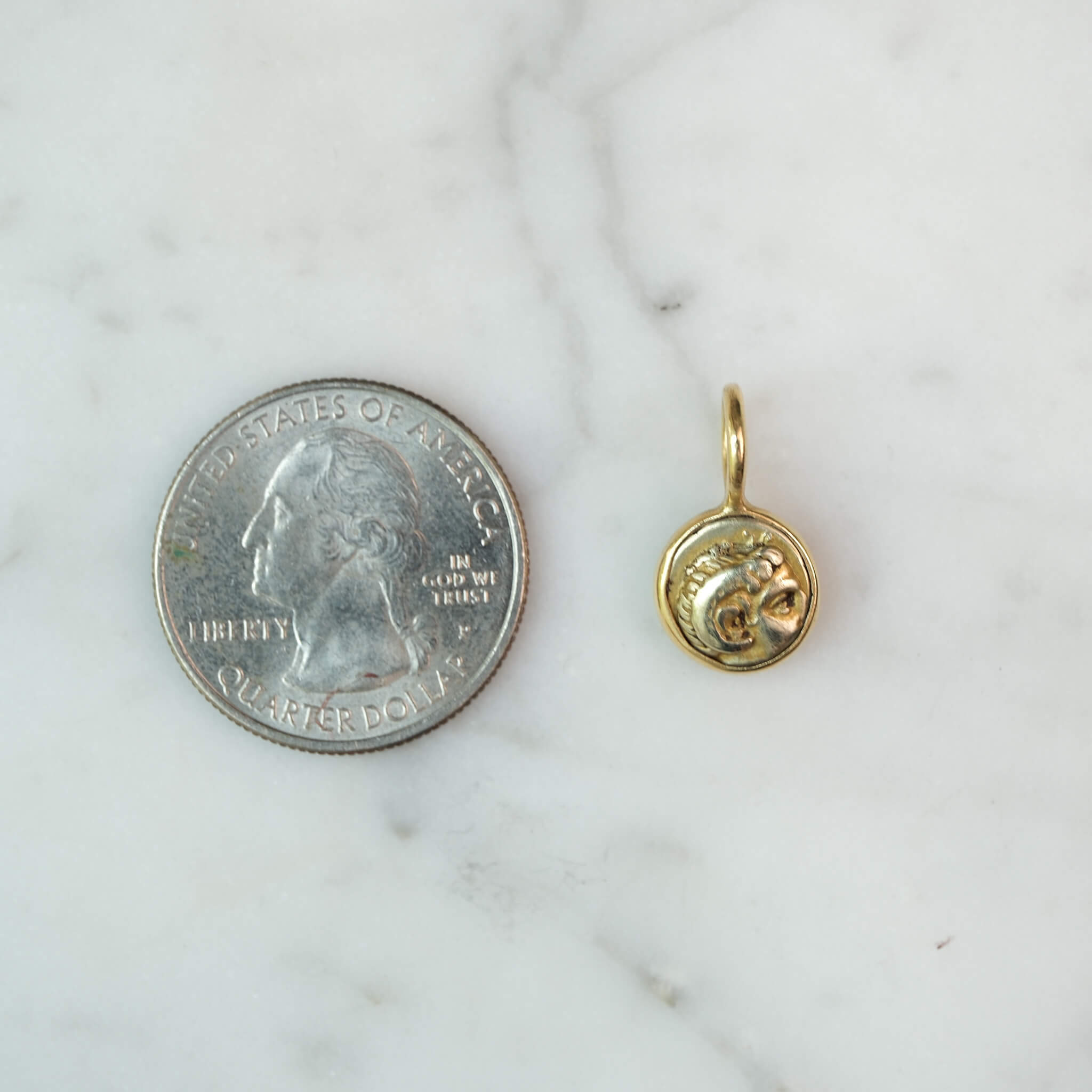 Divine Kingship – Electrum in 18k Gold