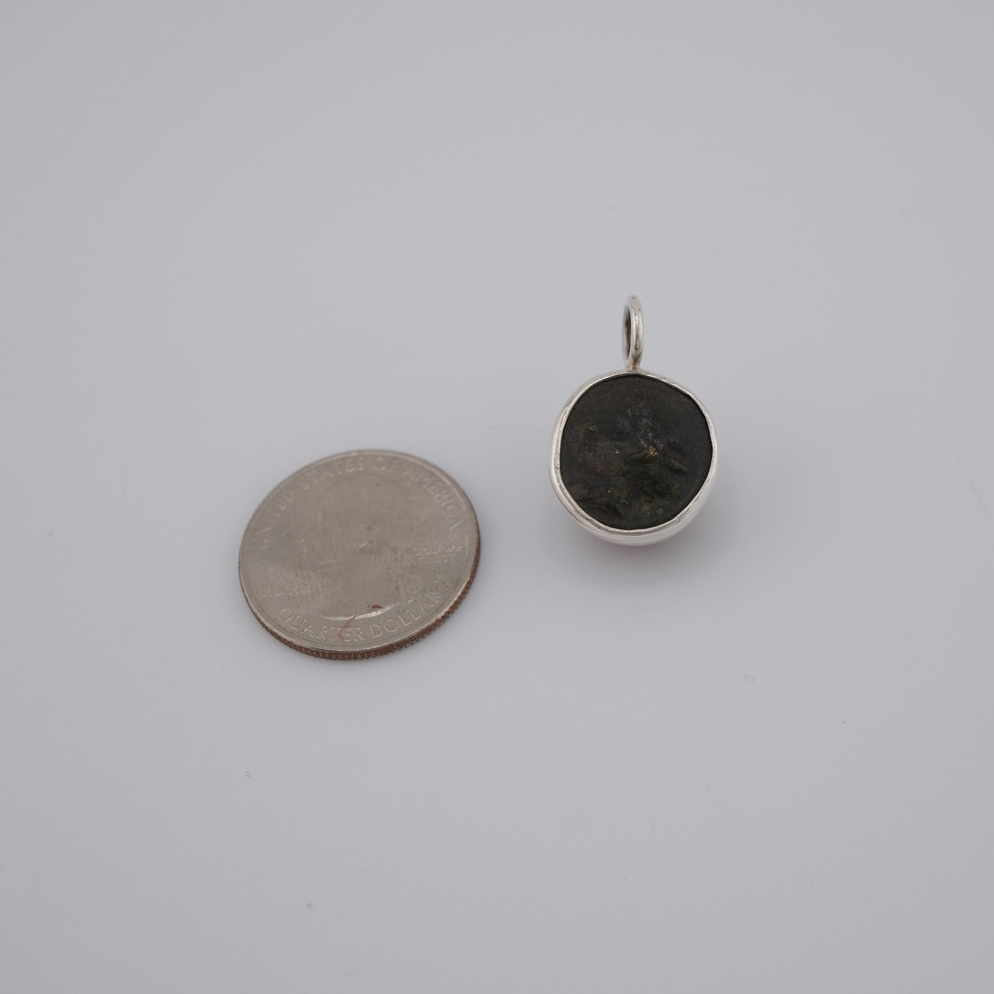 Dolphin and Bull, Sicily, in Silver