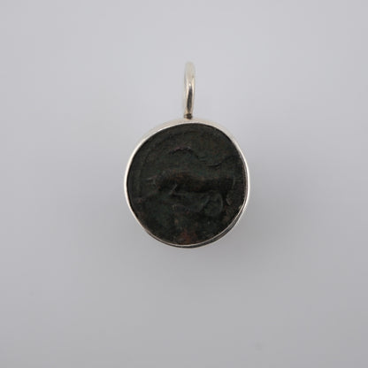 Dolphin and Bull, Sicily, in Silver