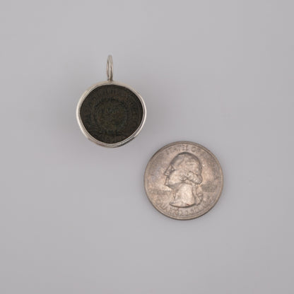 Ten Year Vow | Constantine II, c. 320s AD | Roman Coin in Sterling Silver