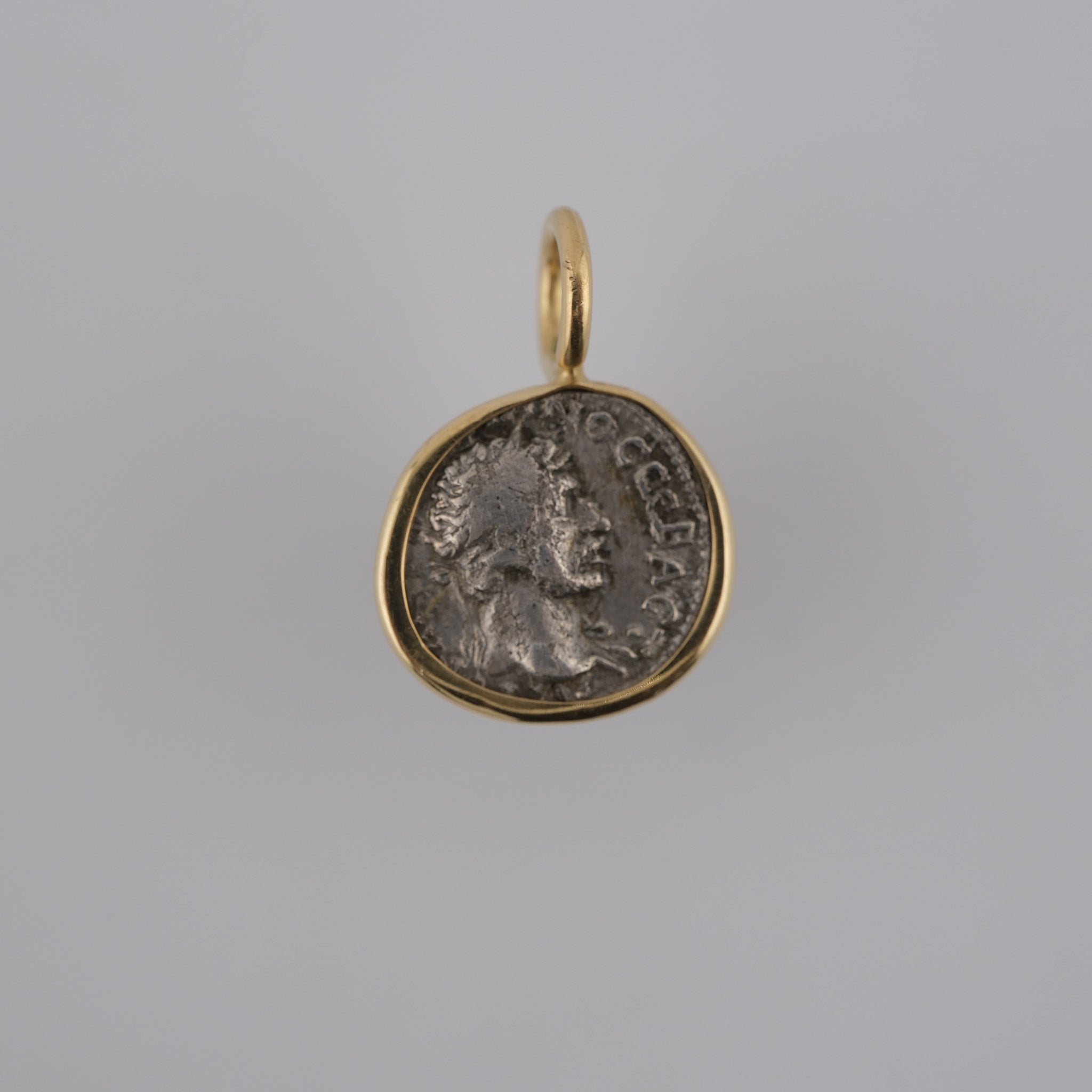 The Emperor & the Club | Hadrian, AD 120/1 | Silver Hemidrachm in Sterling Silver