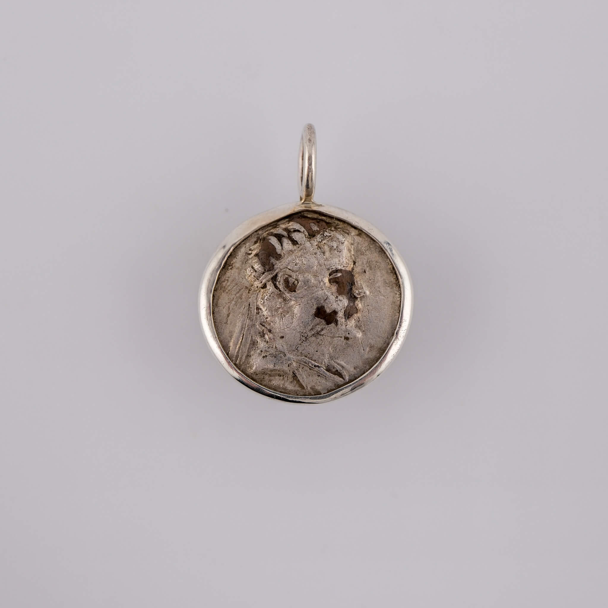 Eukratides and the Dioscuri | Bactria, c. 170–145 BC | Silver Drachm in Sterling Silver