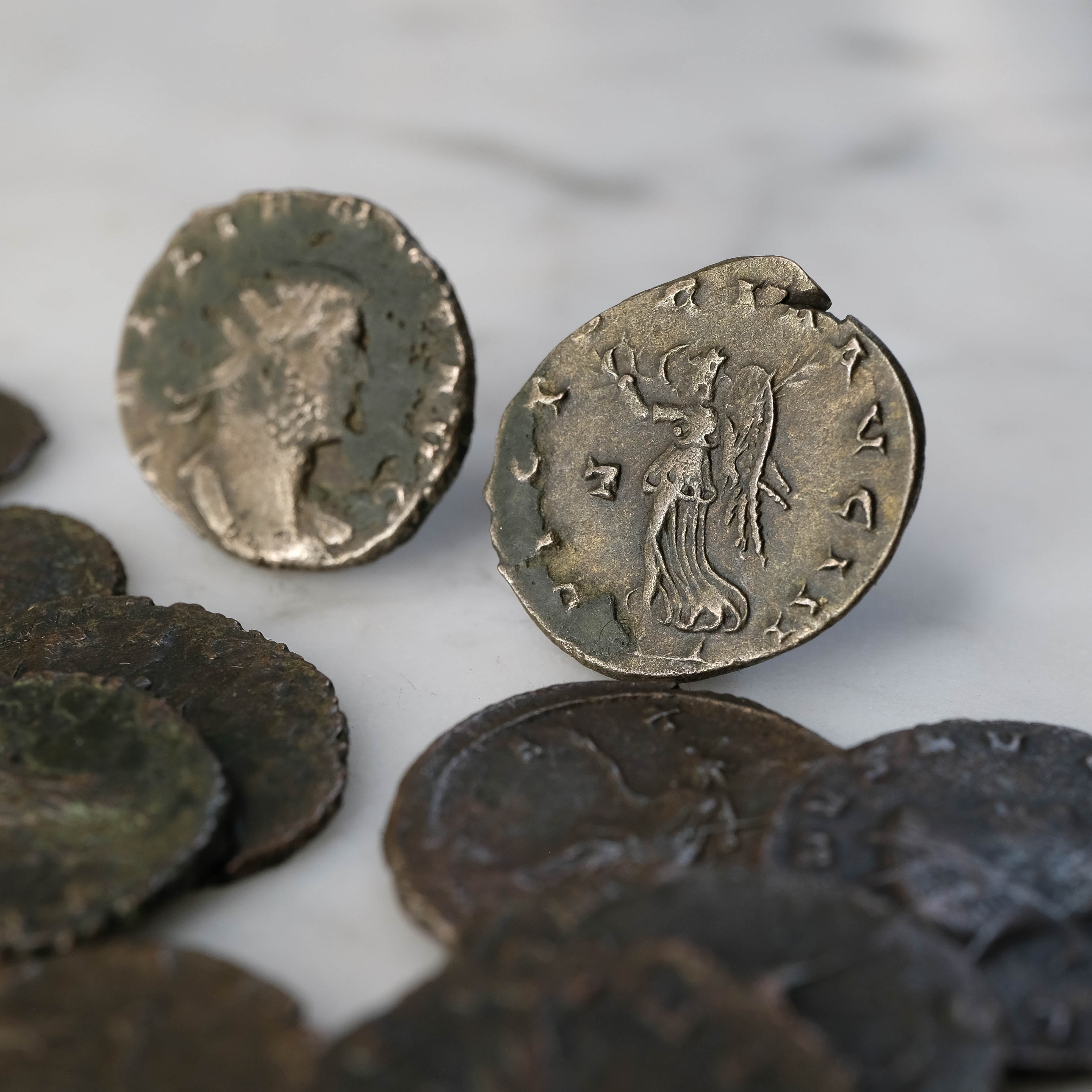 Loose Late Roman Bronze Coin