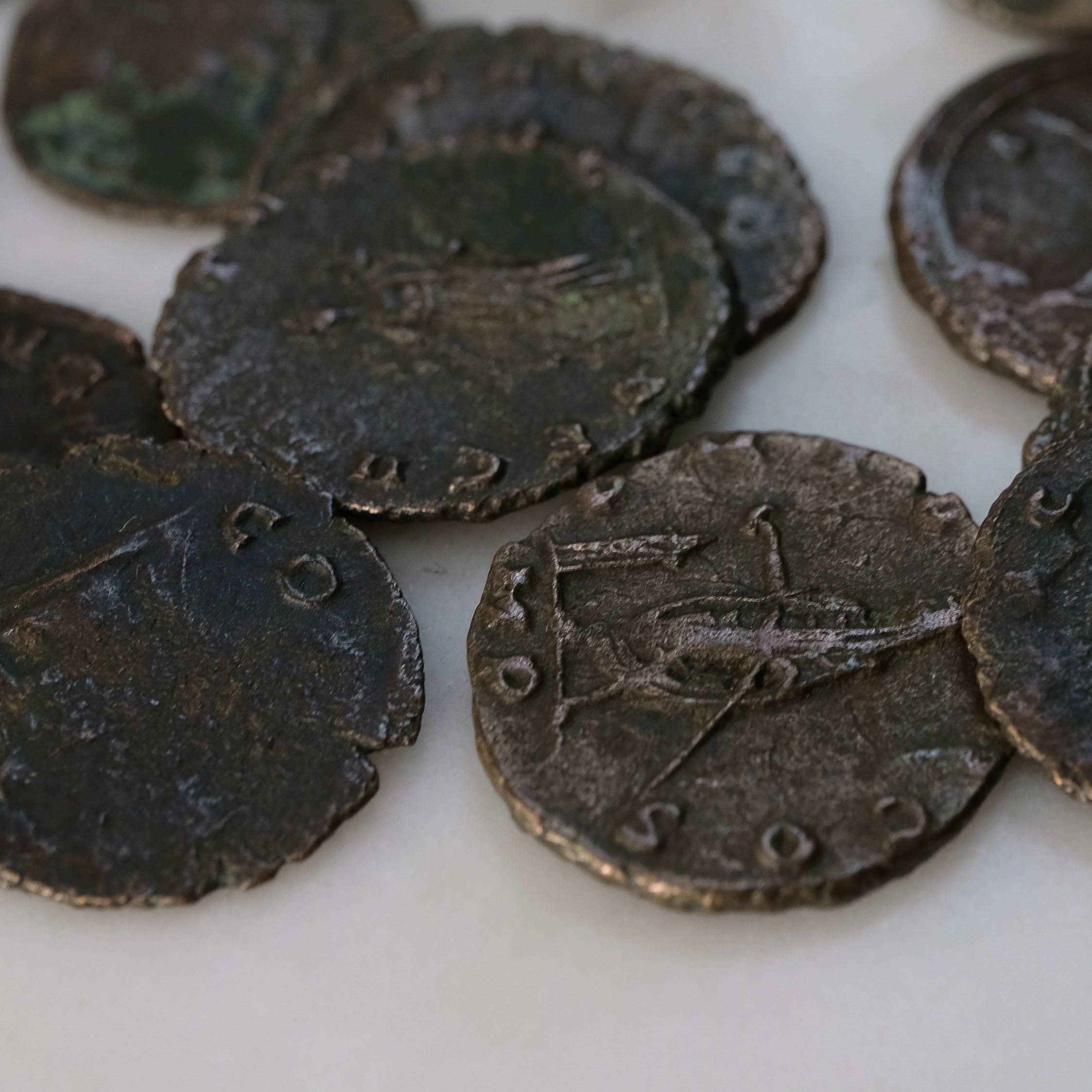 Loose Late Roman Bronze Coin