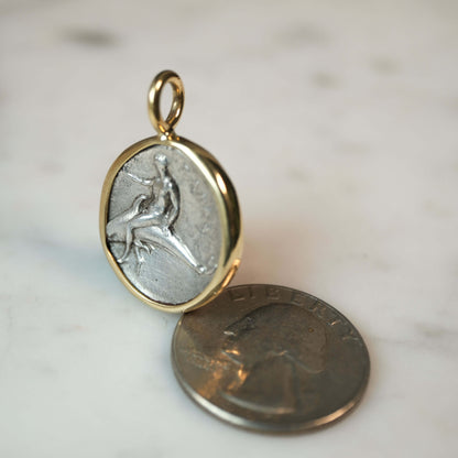 Tarentum Silver Nomos Rider & Taras on Dolphin (c. 280–272 BC) #2