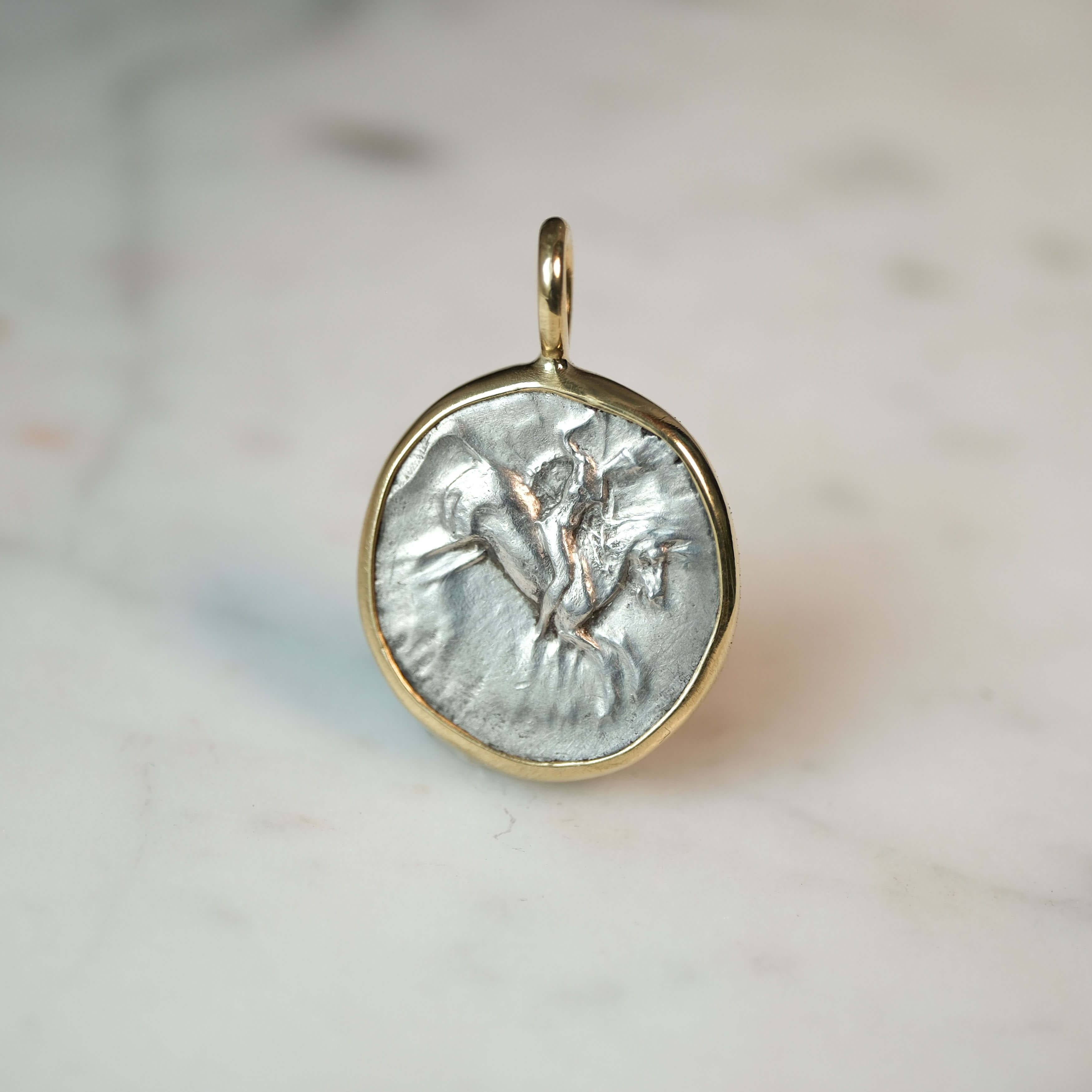 Tarentum Silver Nomos Rider & Taras on Dolphin (c. 280–272 BC) #2