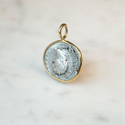 Denarius with the She-Wolf and Twins, AD 77 to 78