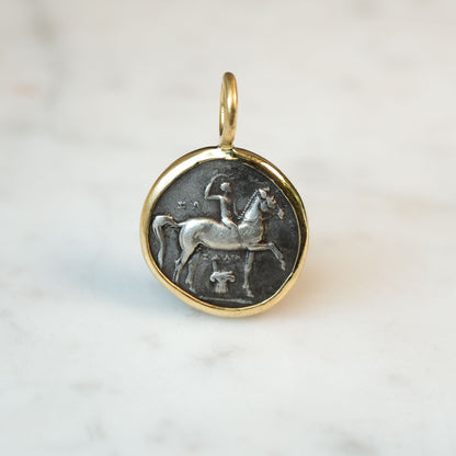 Tarentum Silver Nomos Rider & Taras on Dolphin (c. 280–272 BC)