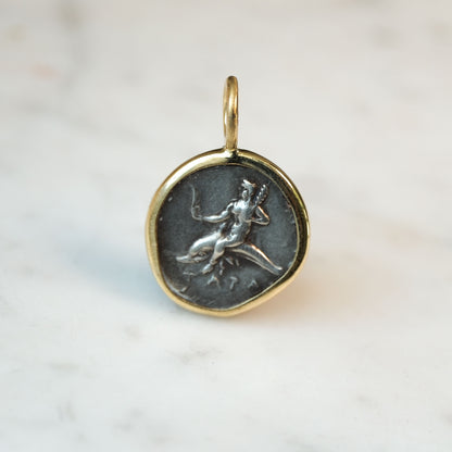 Tarentum Silver Nomos Rider & Taras on Dolphin (c. 280–272 BC)