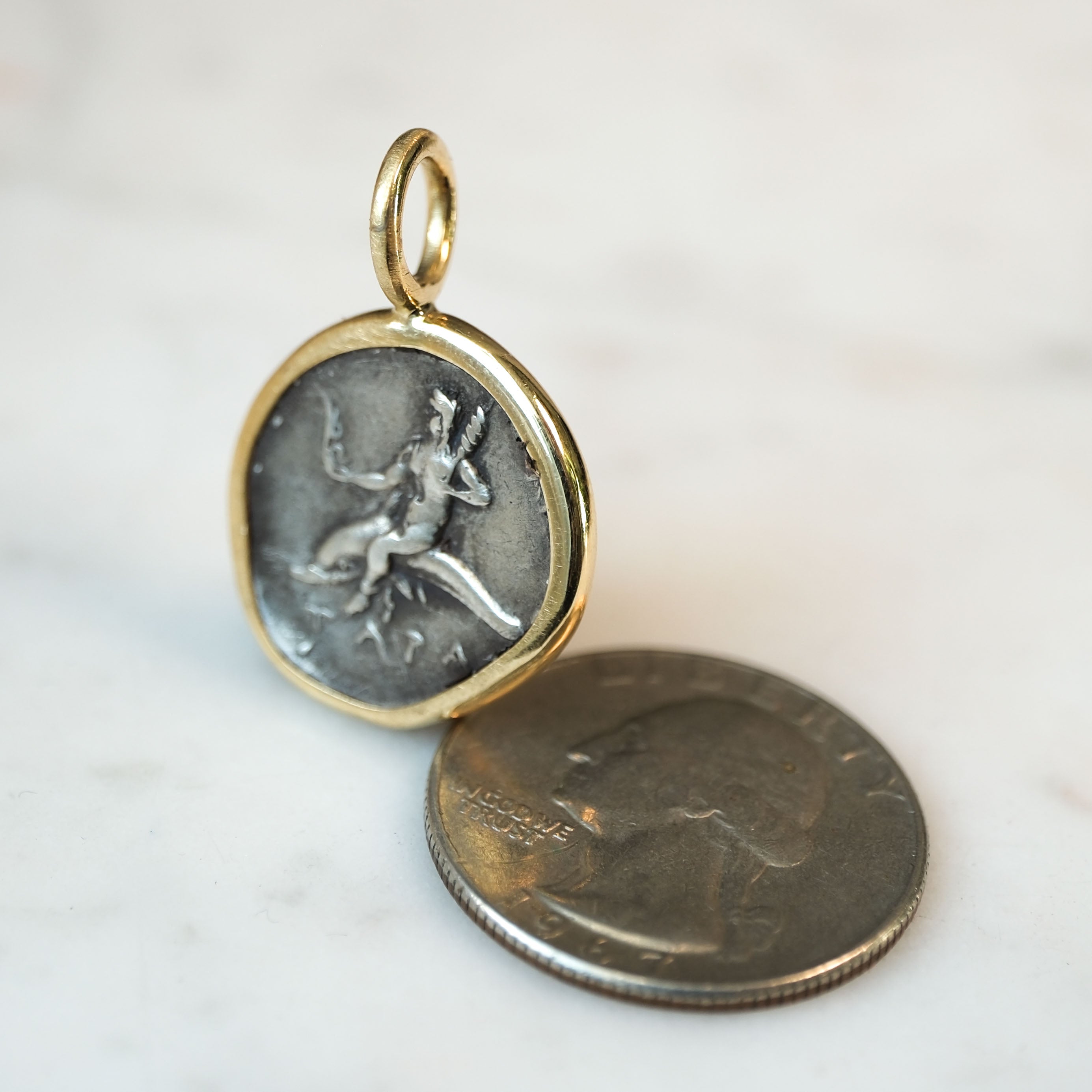 Tarentum Silver Nomos Rider & Taras on Dolphin (c. 280–272 BC)