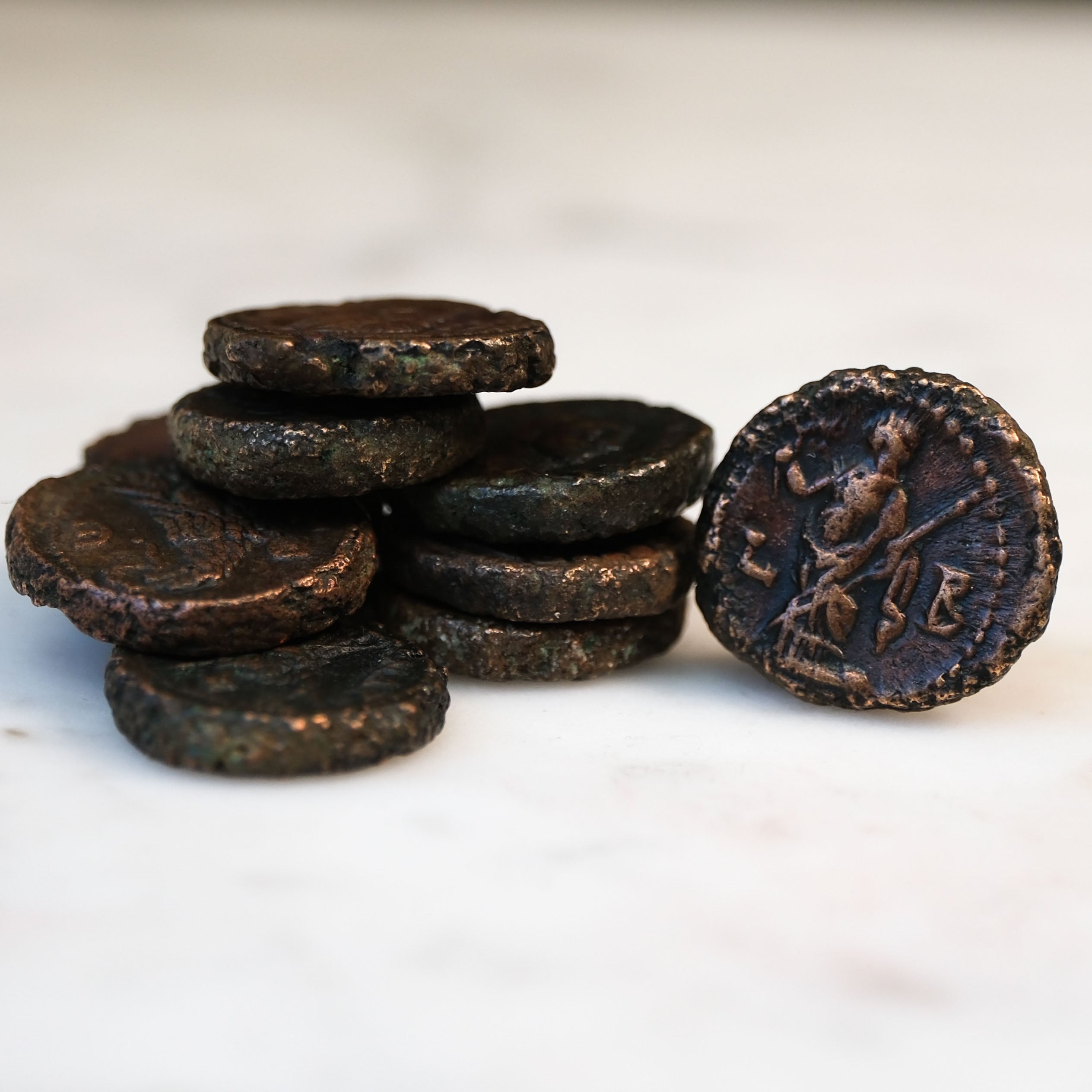 Loose Roman-Egyptian Potin Tetradrachm (One Coin)