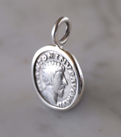 Marcus Aurelius Silver Denarius - Providentia