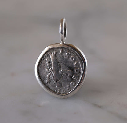 Marcus Aurelius Silver Denarius - Providentia