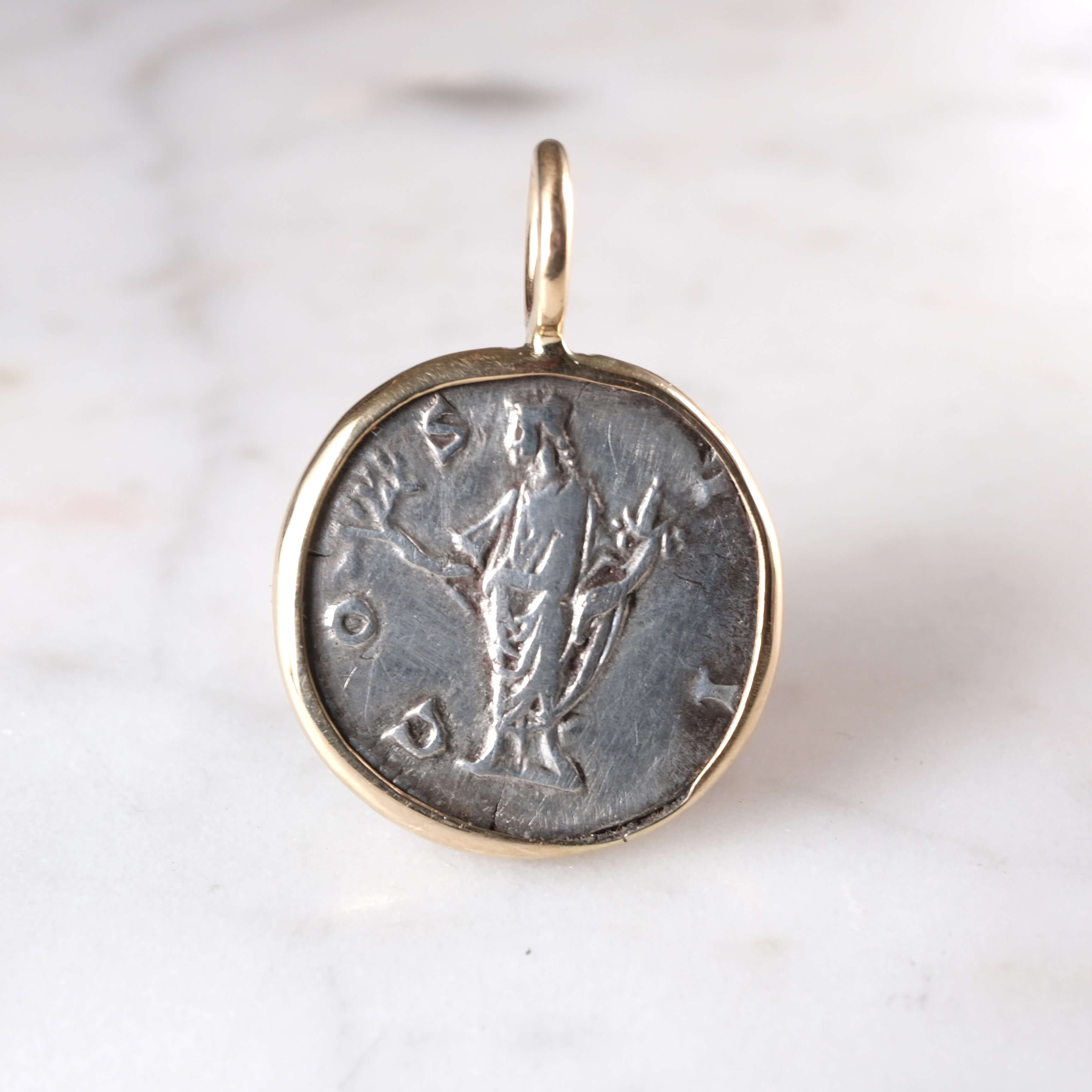 Roman Silver Denarius of Marcus Aurelius