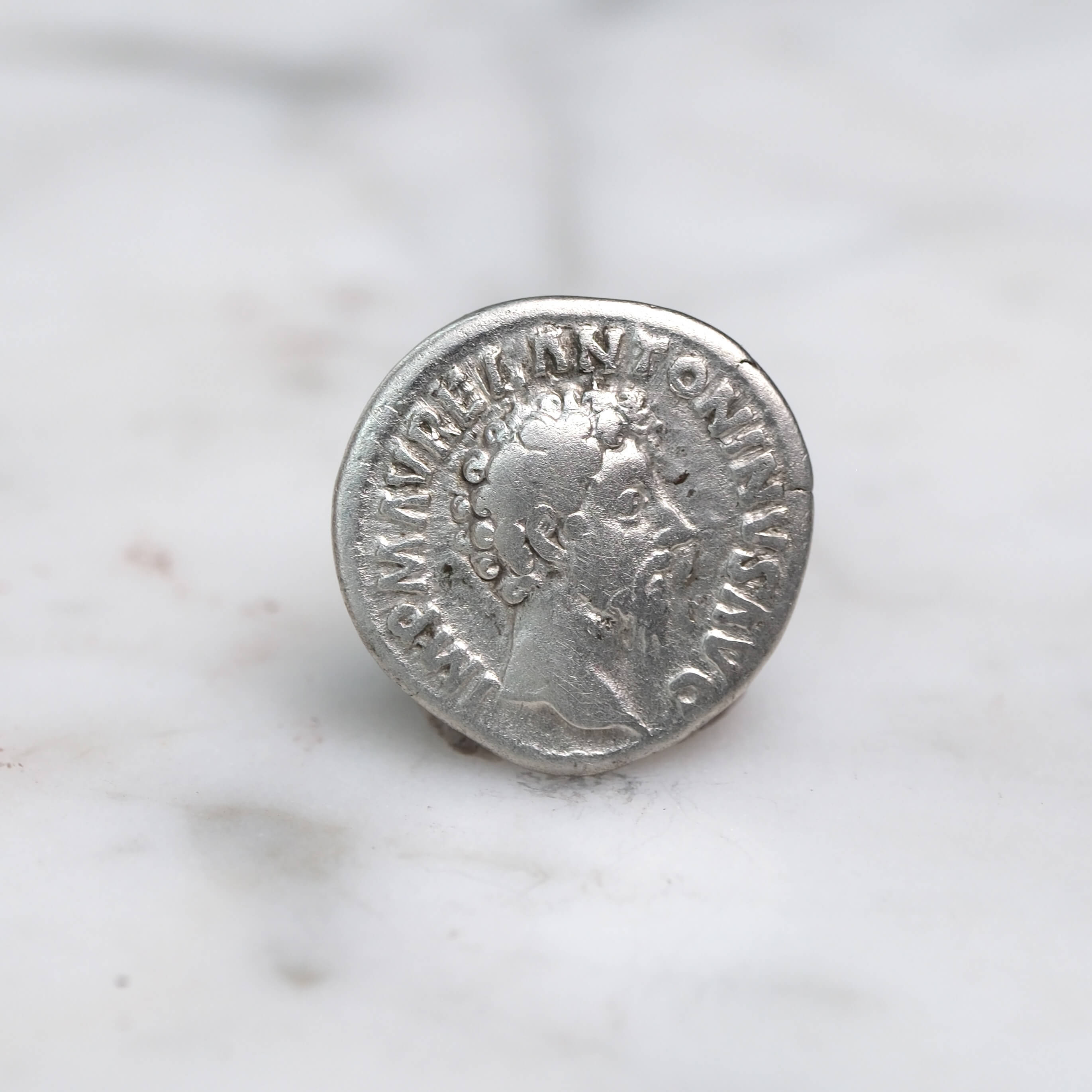 Marcus Aurelius Silver Denarius - Providentia #2