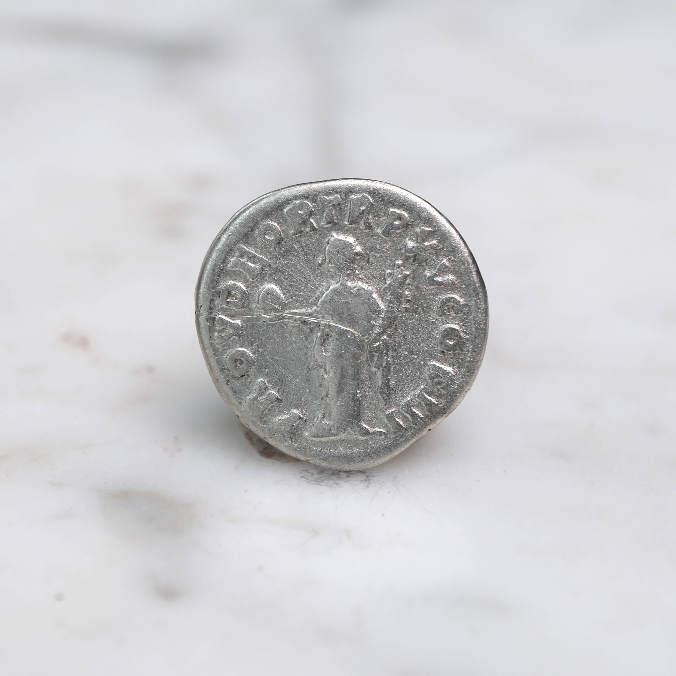 Marcus Aurelius Silver Denarius - Providentia #2