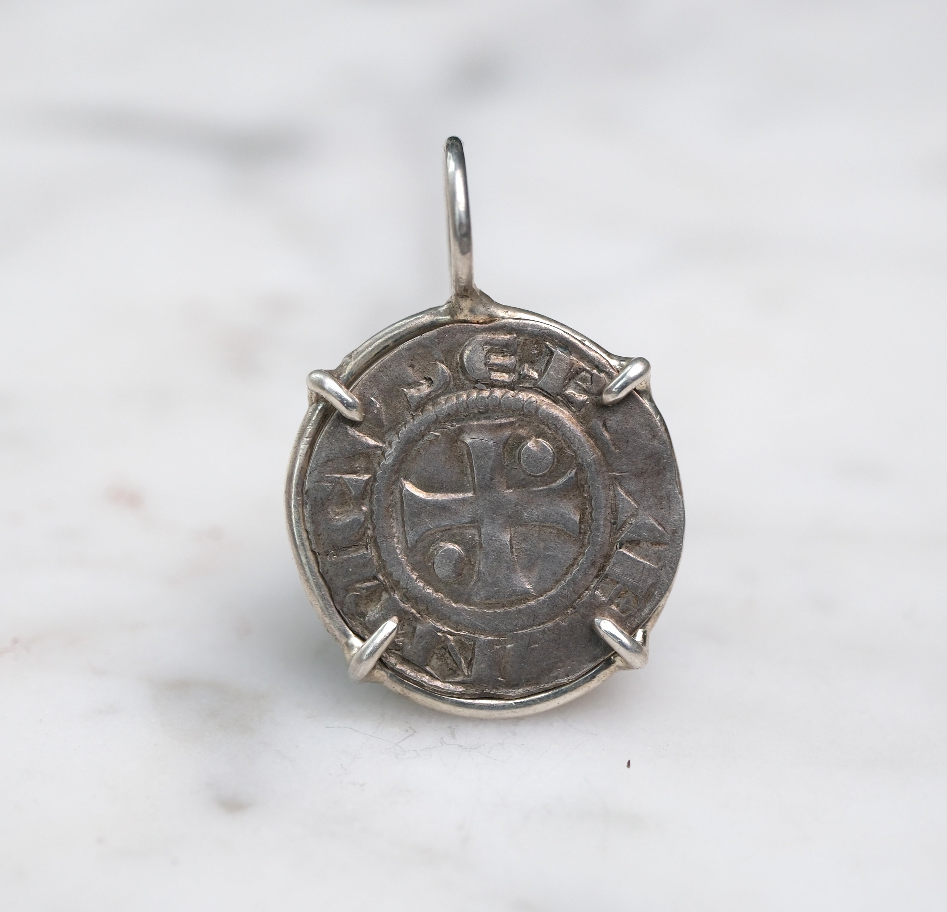 Medieval Silver Denier, Northern or Imperial Italy (11th–12th Century)