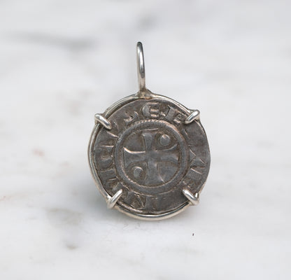 Medieval Silver Denier, Northern or Imperial Italy (11th–12th Century)