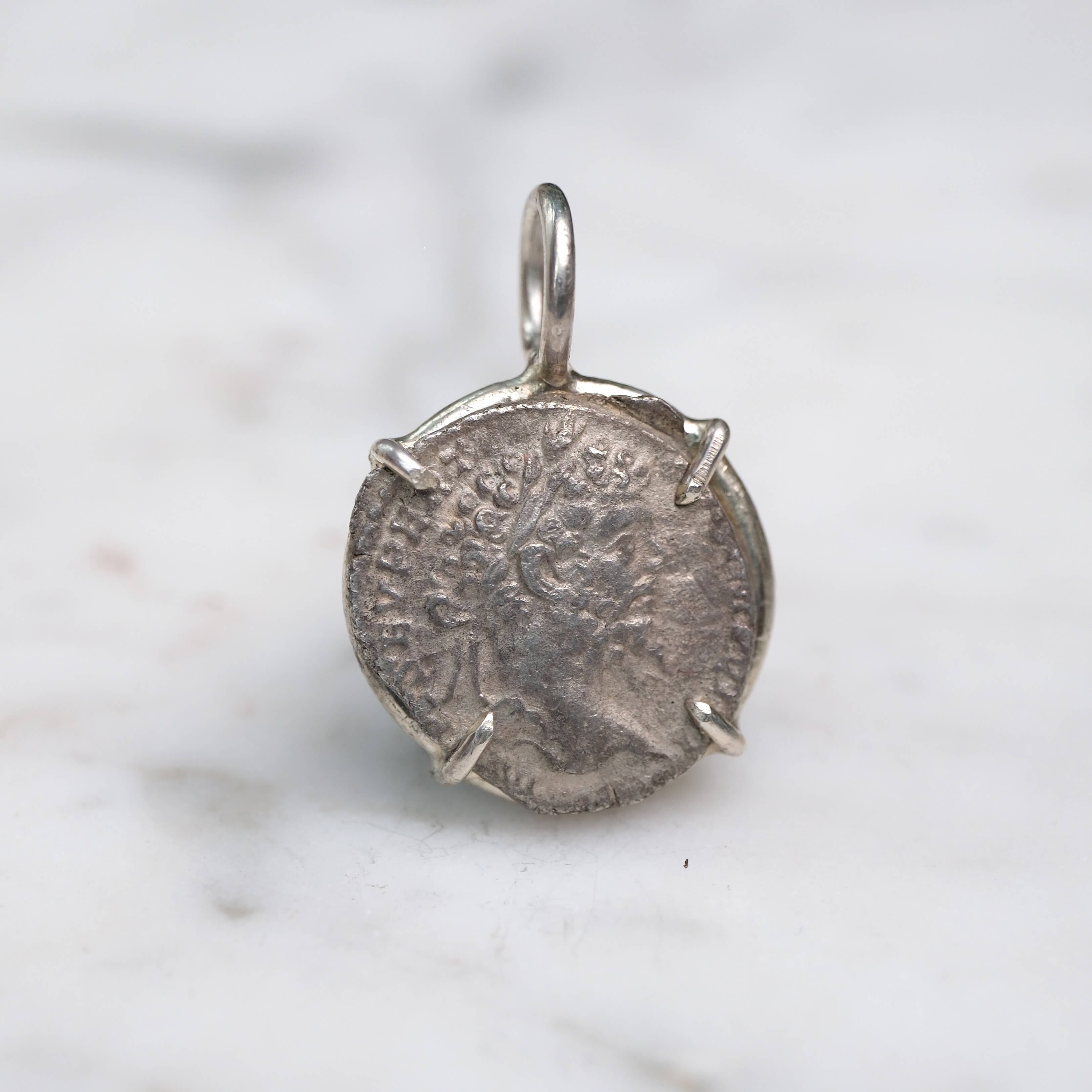 Septimius Severus Silver Denarius, Emesa Mint (AD 194–197)