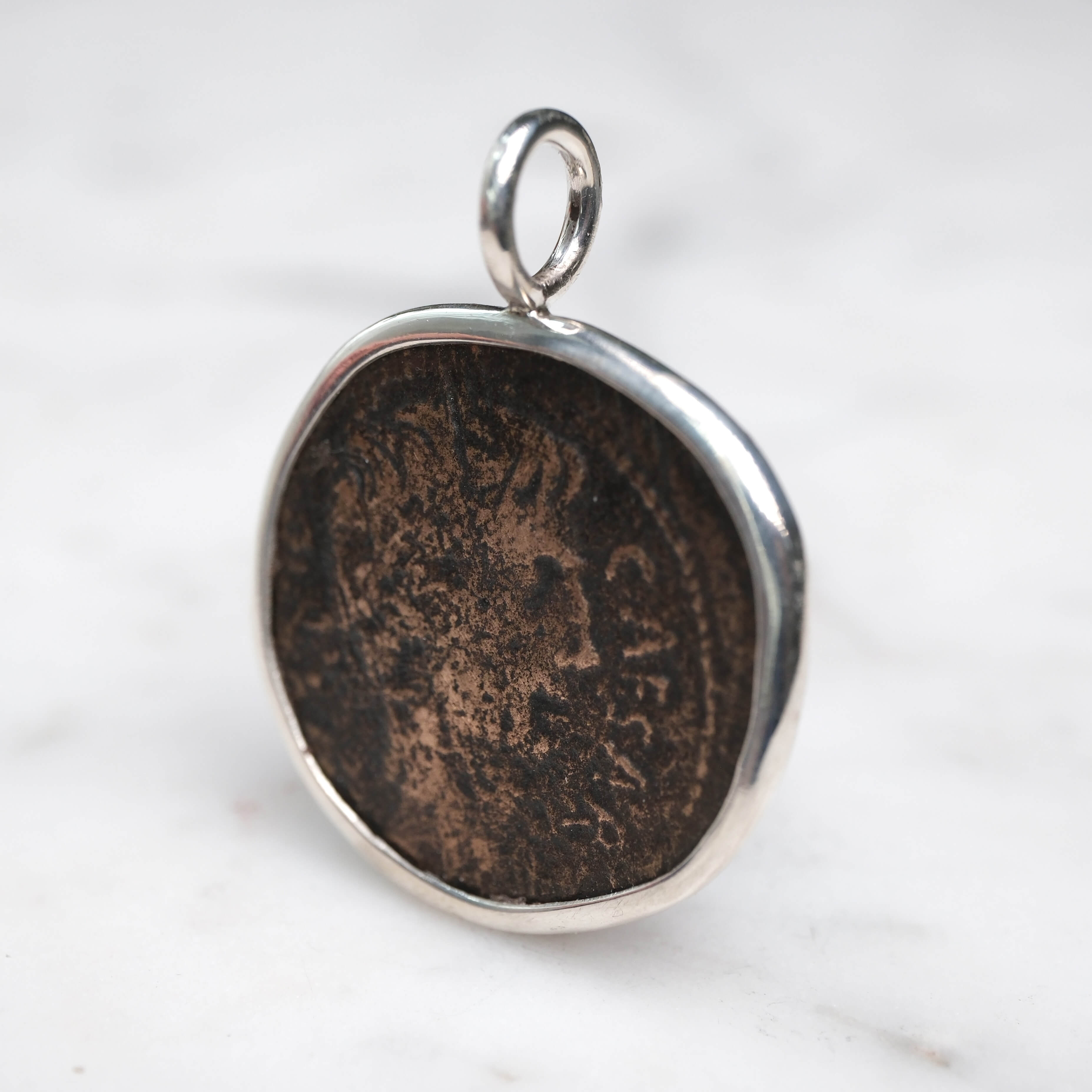 Octavian and Divus Julius Caesar Bronze Sestertius