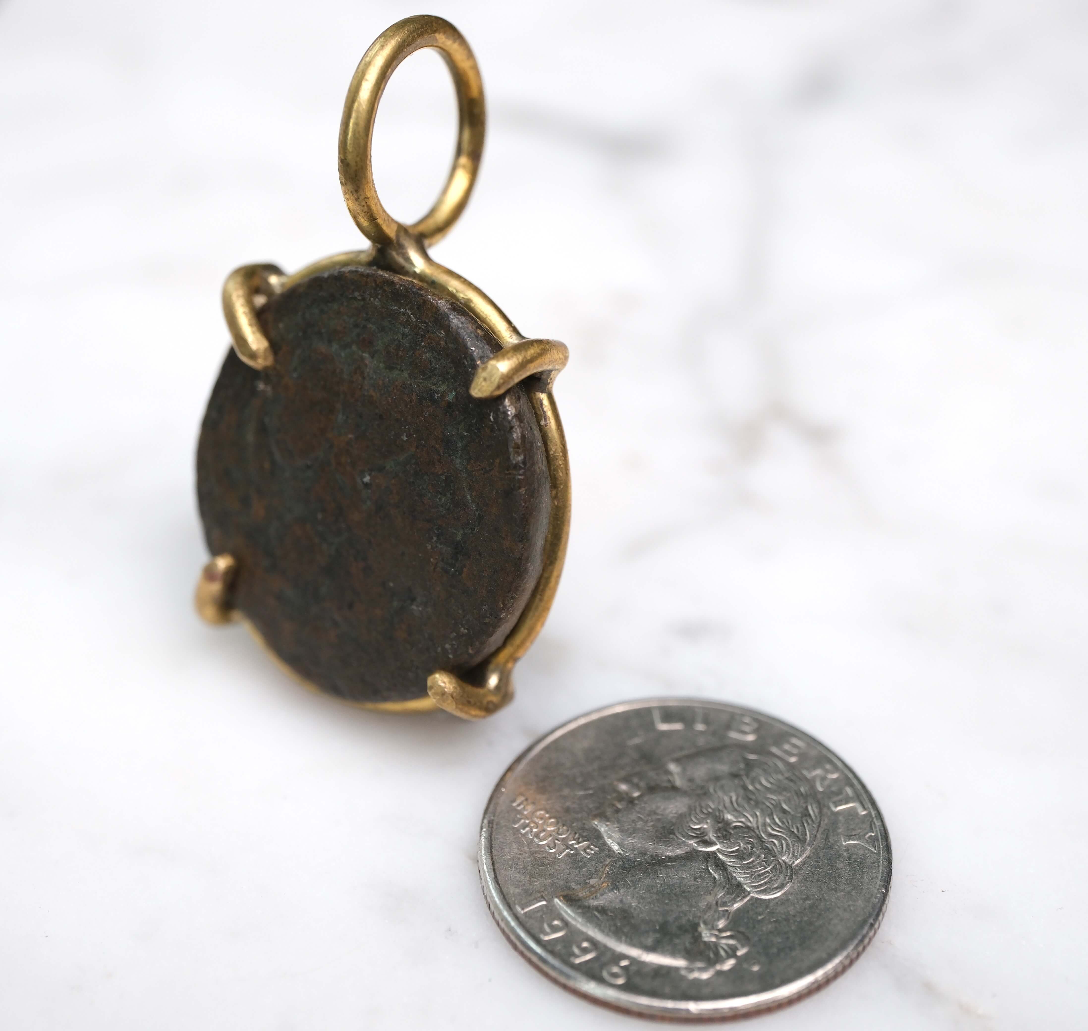 Roman Republic Cast Bronze Coin, South-East Italy (211–210 BC)