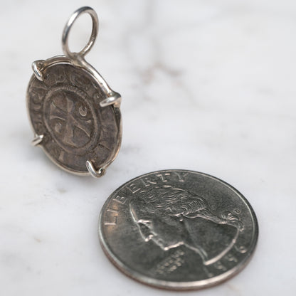 Medieval Silver Denier, Northern or Imperial Italy (11th–12th Century)