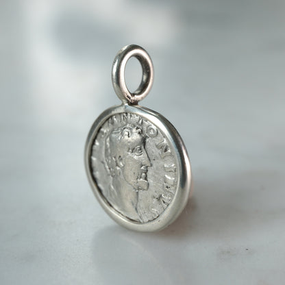 Divus Antoninus Pius Consecration Denarius Pendant | Roman Funeral Monument